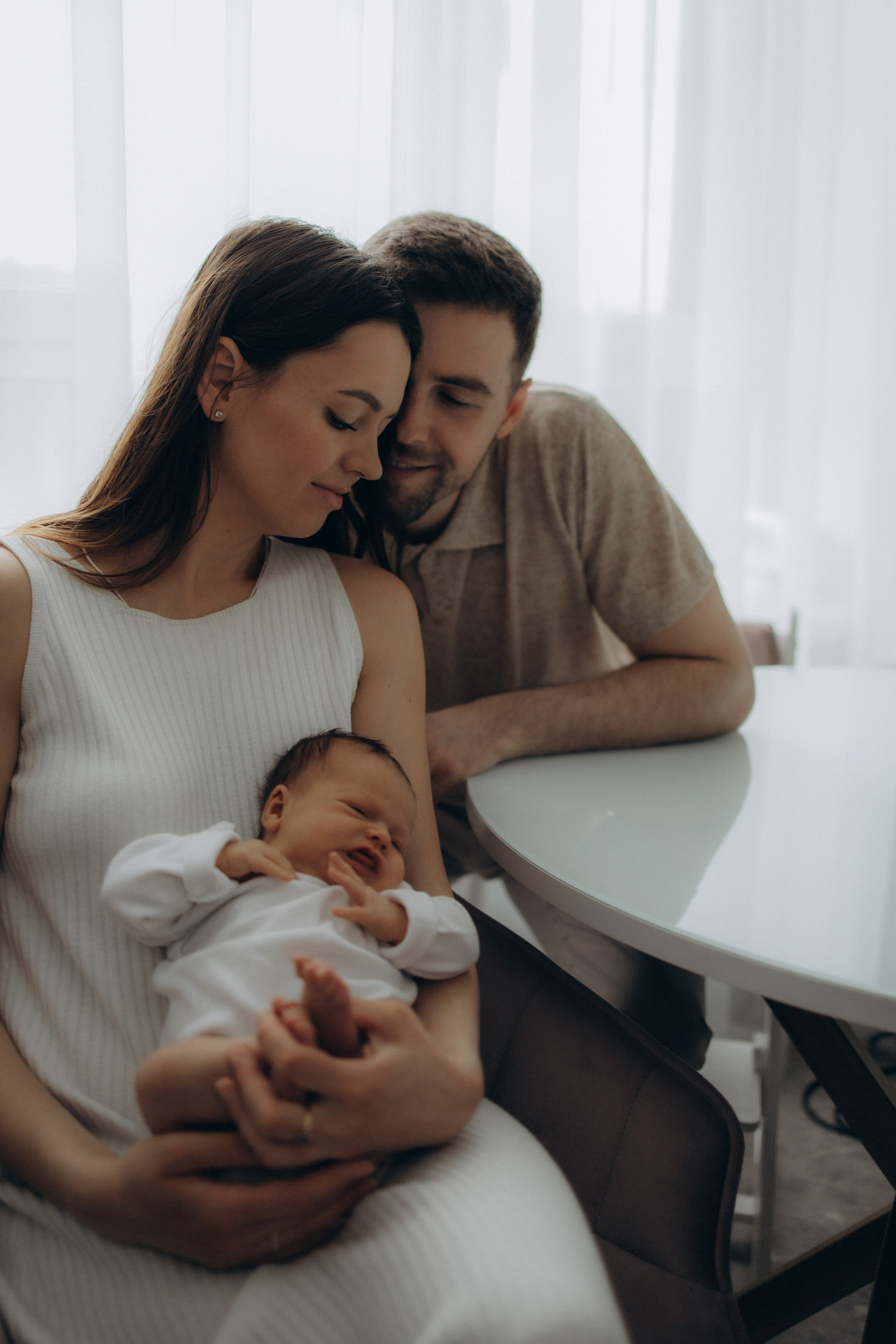 Маленькая кроха Есения. Семейный фотограф в Москве Анастасия Шалда