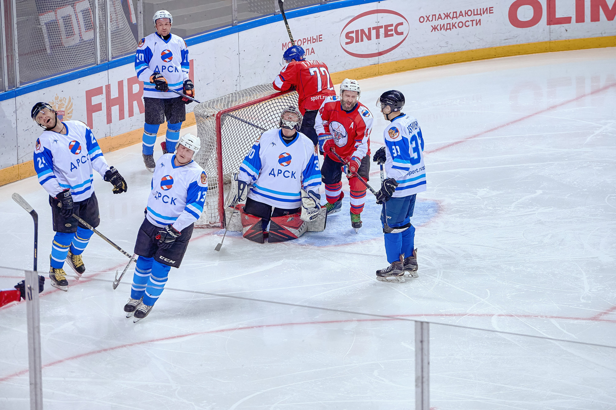 Платинум Арена — Хоккей — РусГидро. Фотограф Яковлев Роман — Красноярск