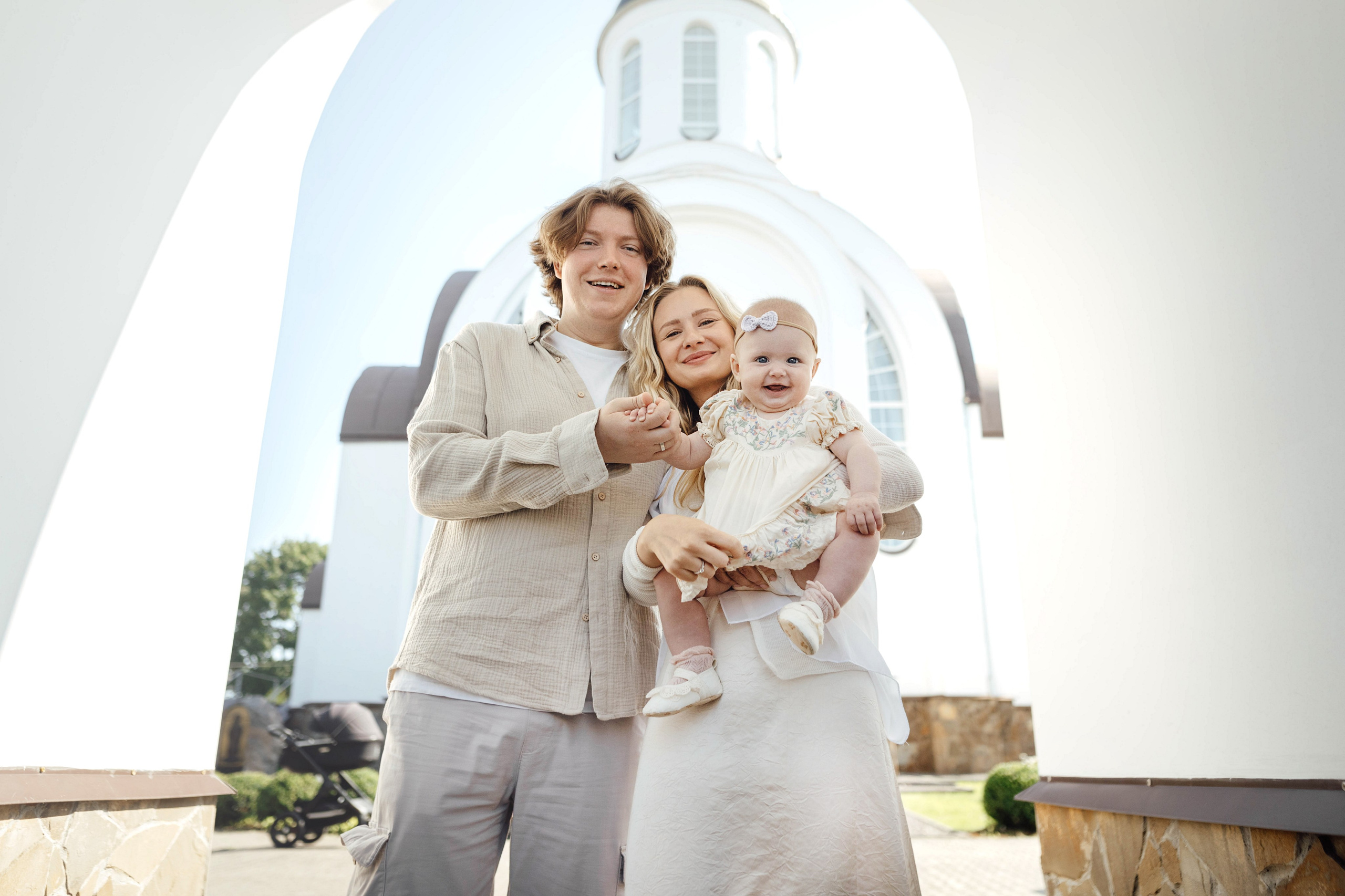 Крещение Мишель, гп. Ивенец, храм Ефросинии Полоцкой, август 2025