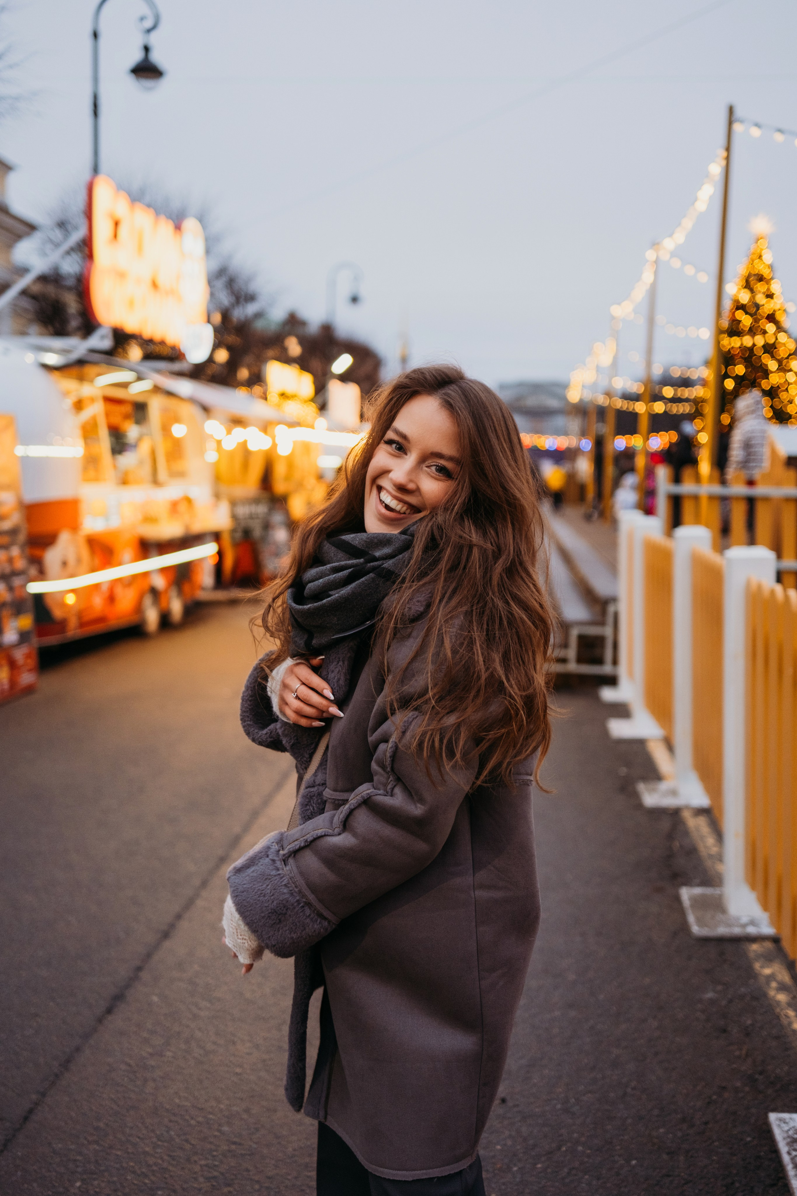 Аня и Даня: новогодняя прогулка. Семейный и детский фотограф в Санкт-Петербурге
