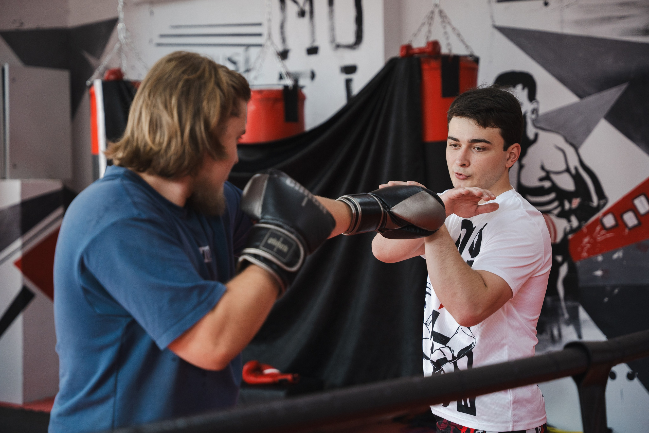 Съемка для сайта Star Boxing. Главная