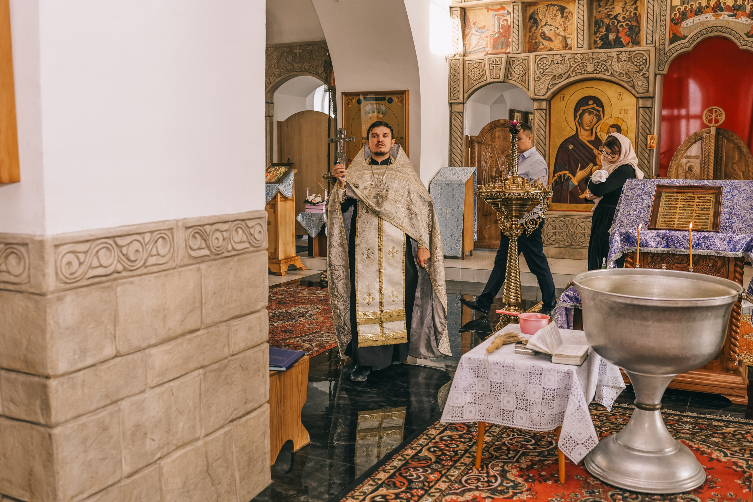 Крестины Льва. Свадебный и семейный фотограф в Воронеже Ксения Воротникова