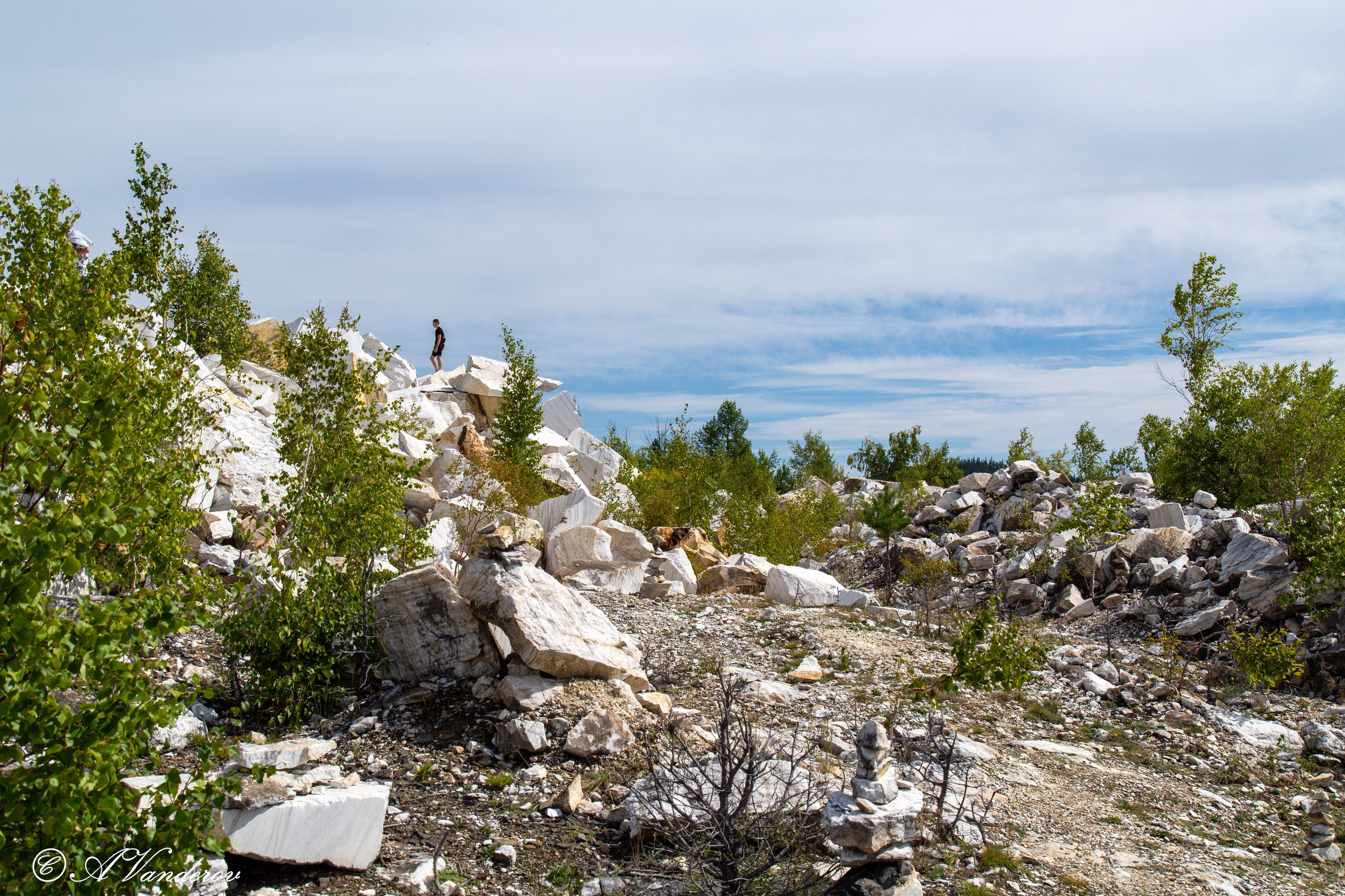 Мраморный карьер. Фотограф Омск | Александр Вандеров