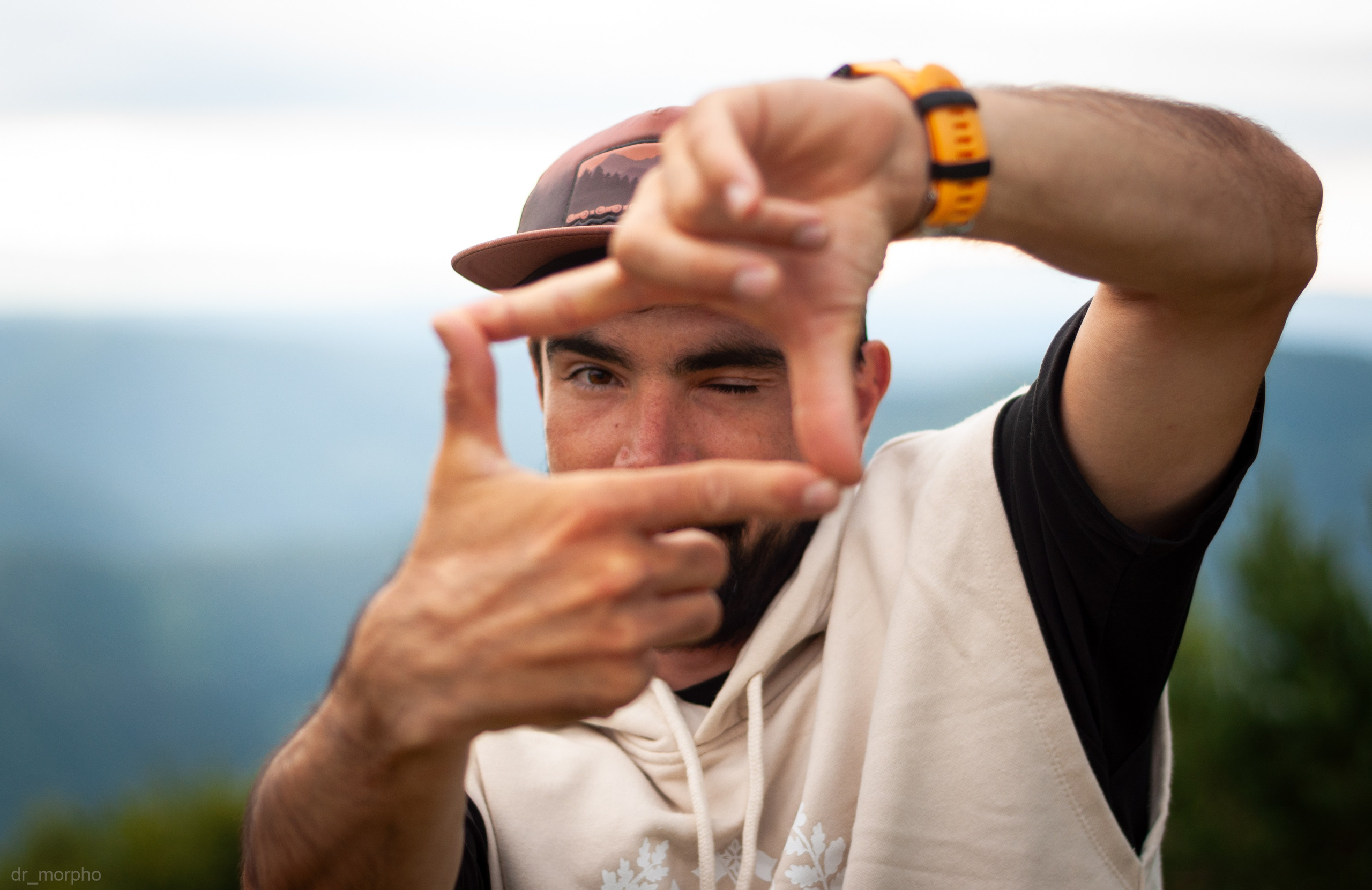 Фото человека в Архызе