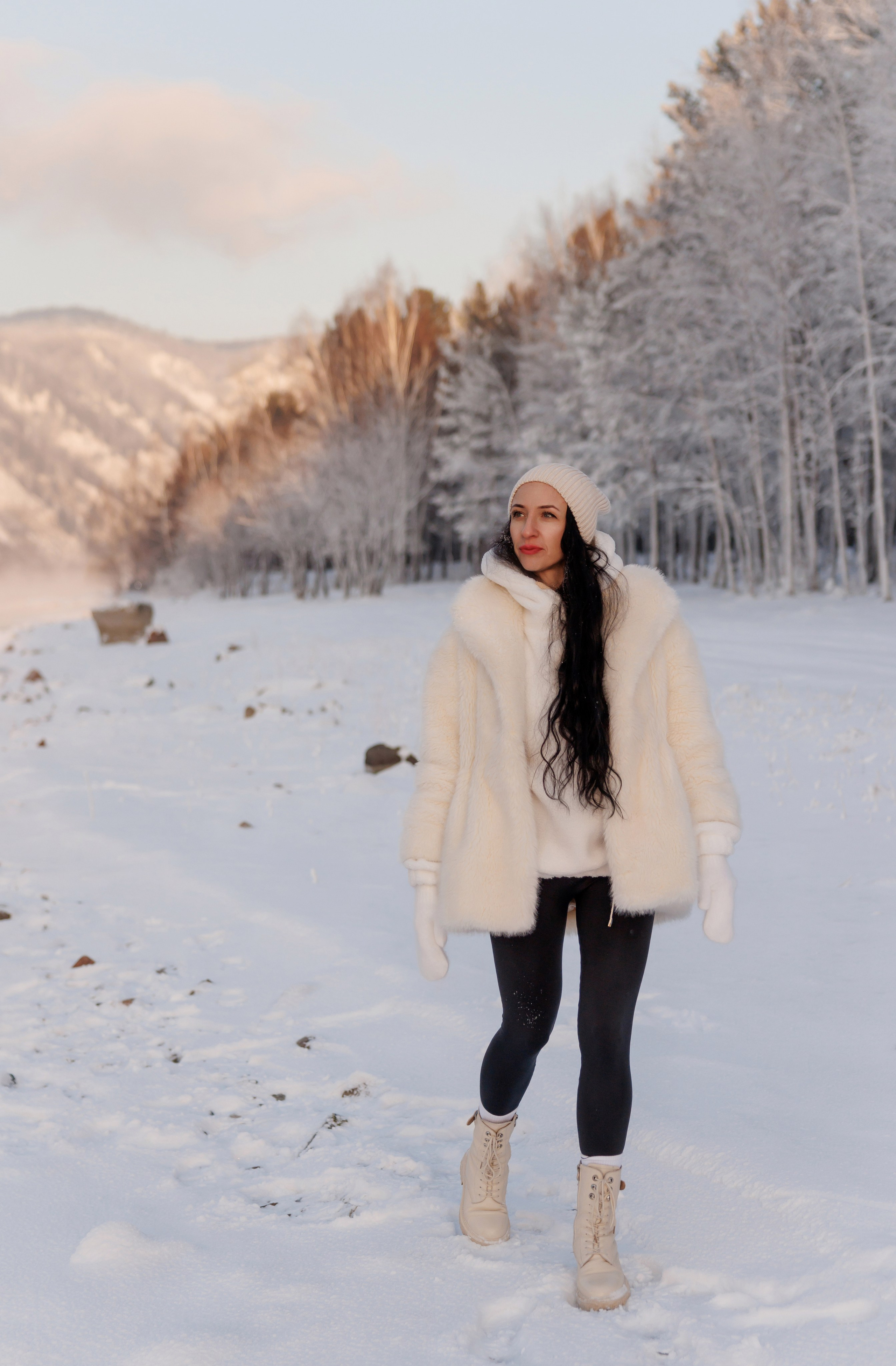 Татьяна Зимняя Сказка в Дивногорске. Фотограф в Красноярске Евдокимова Анастасия