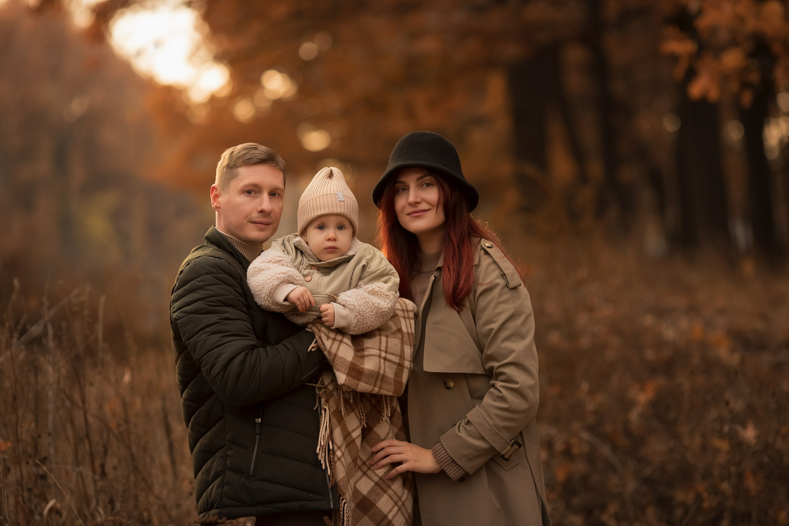 Осень в лесу. Семейный и детский фотограф в Саратове Полина Коткина