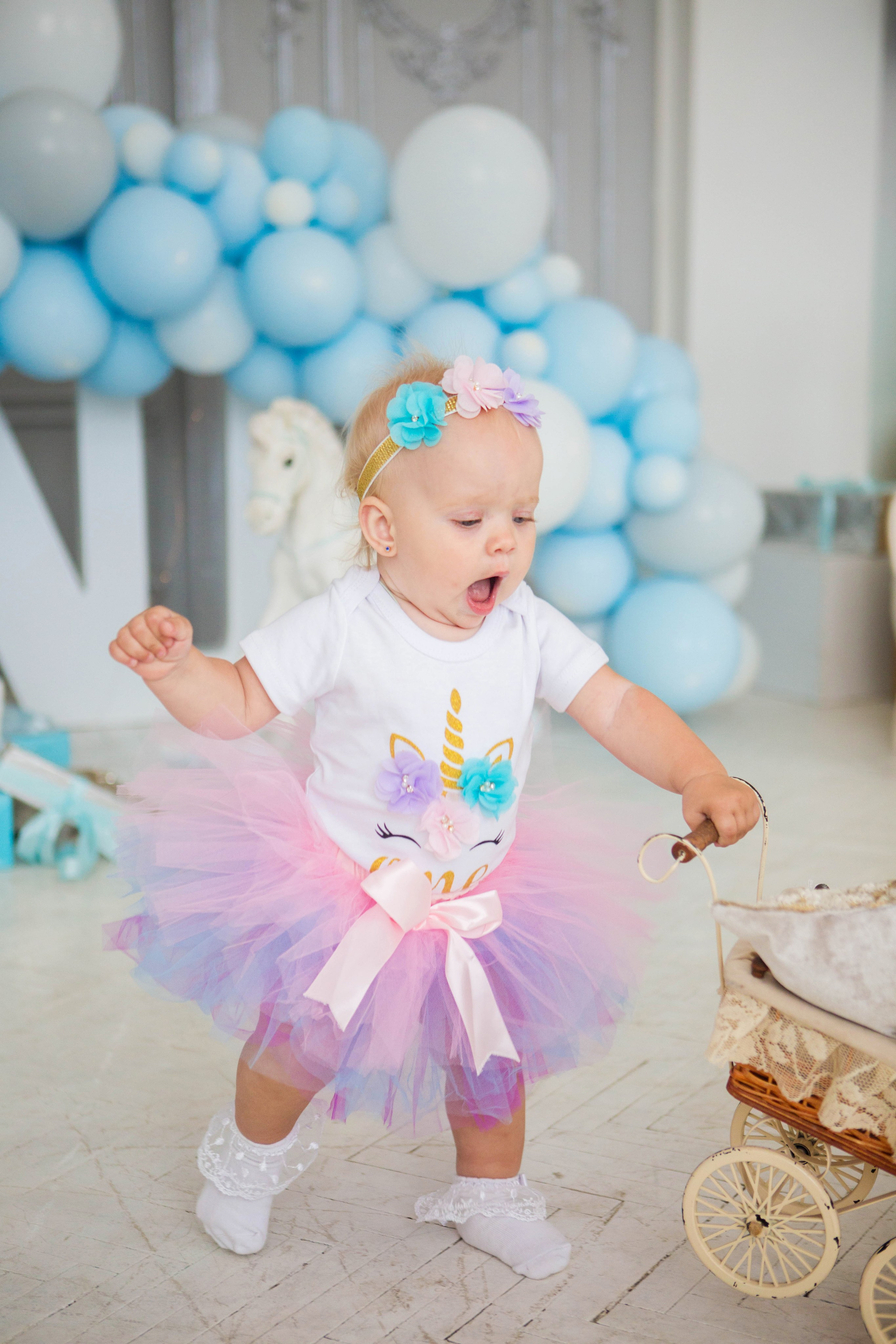 Мия, 1 год. Свадебный семейный и детский фотограф в Краснодаре Карина Федоровская