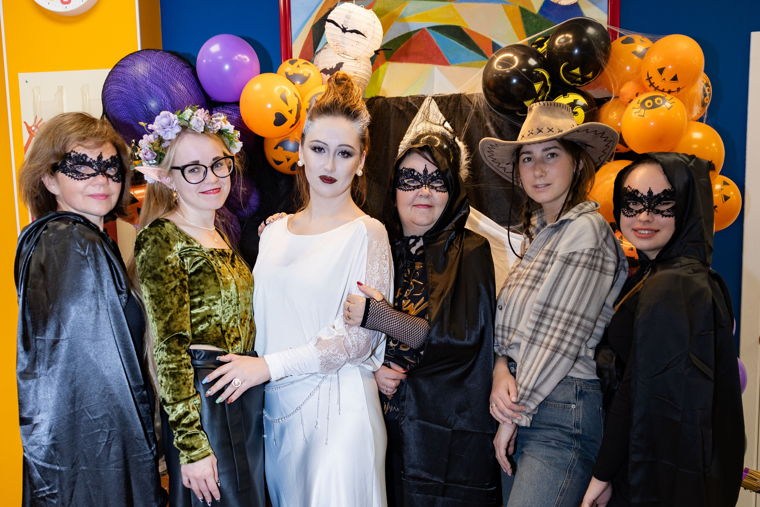 Хеллоуин в школе. Фотограф/видеограф в Санкт-Петербурге Динара Гольдина