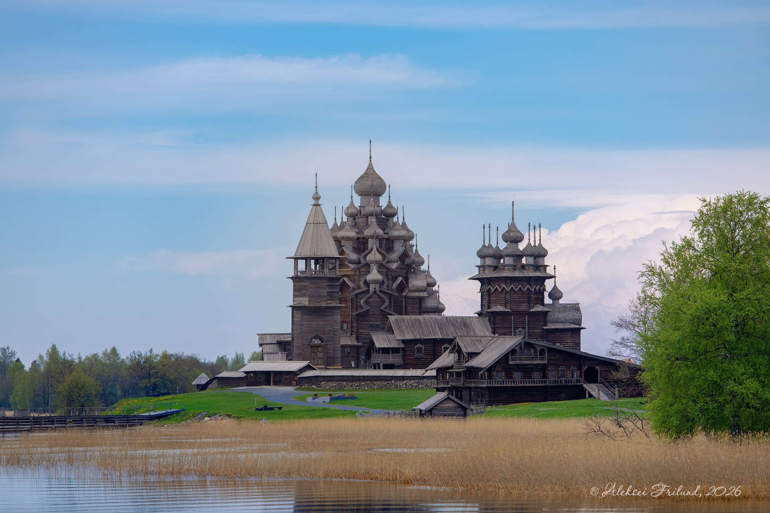 Музей-заповедник «Кижи». Аэросъемка. Фото и Видео в Карелии. Алексей Фрилунд
