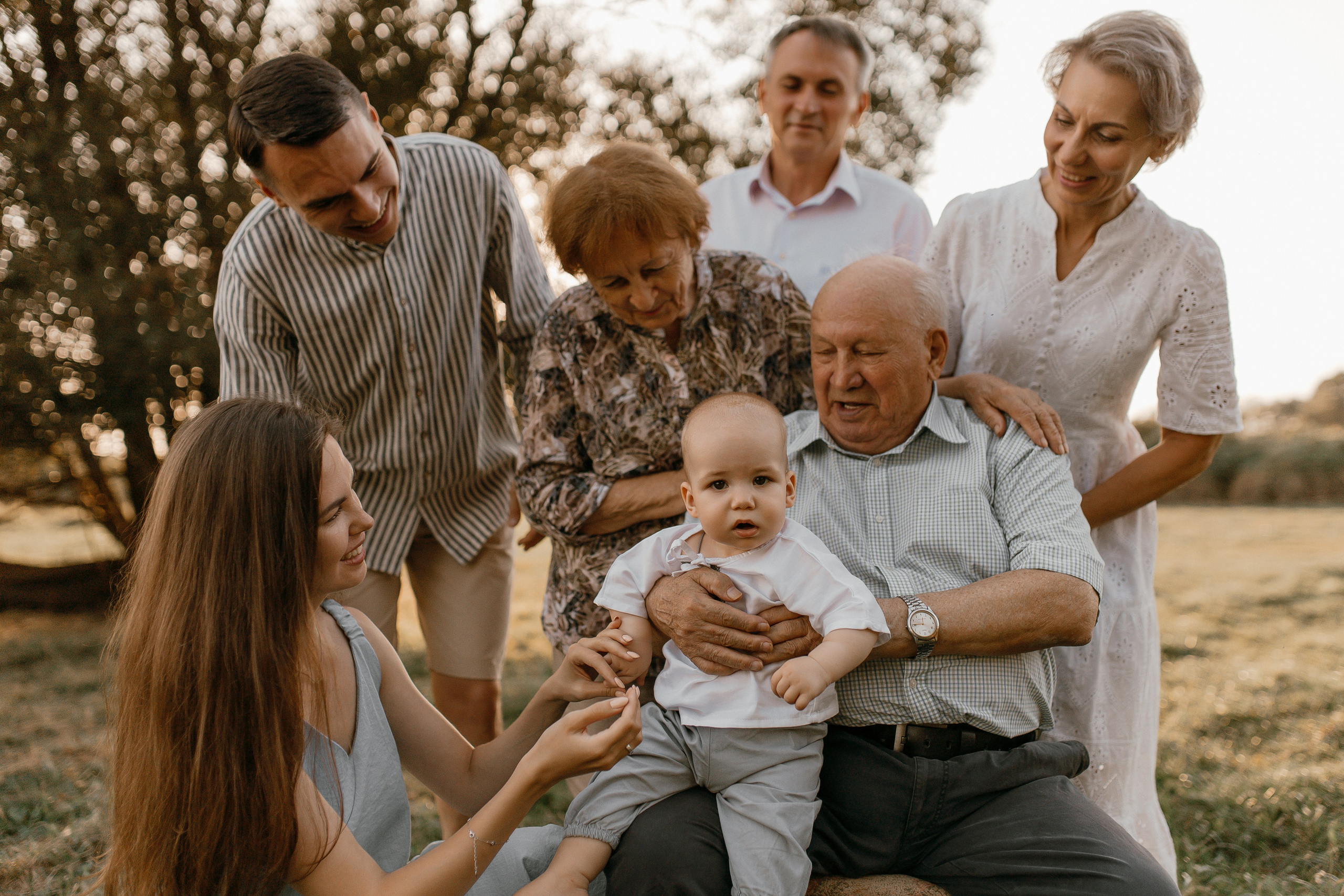 4 поколения. Семейный фотограф Губкин/Старый Оскол