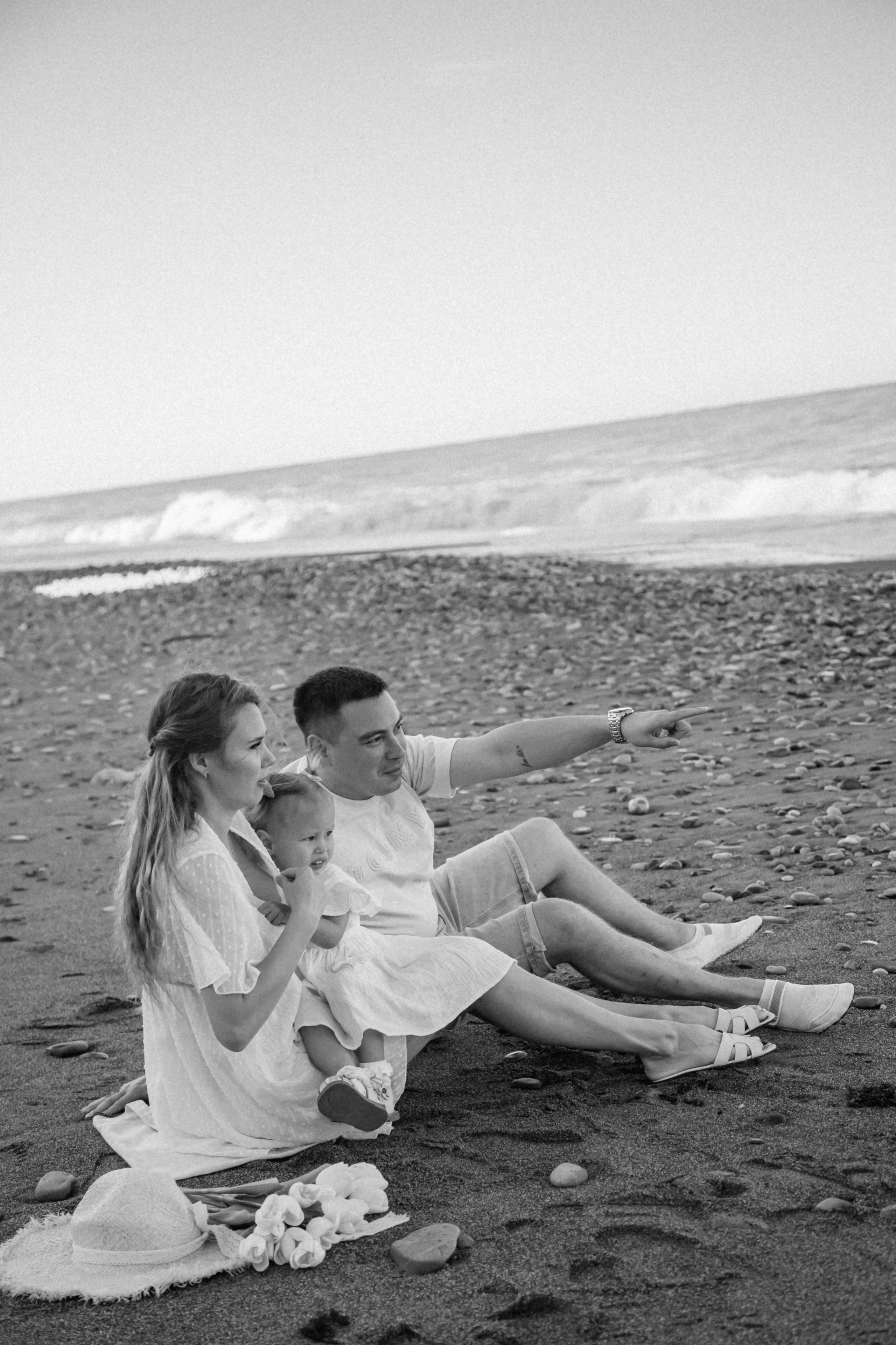 На рассвете у моря. Семейный фотограф в Сочи, Лоо, Дагомысе, Вардане Кучумова Олеся