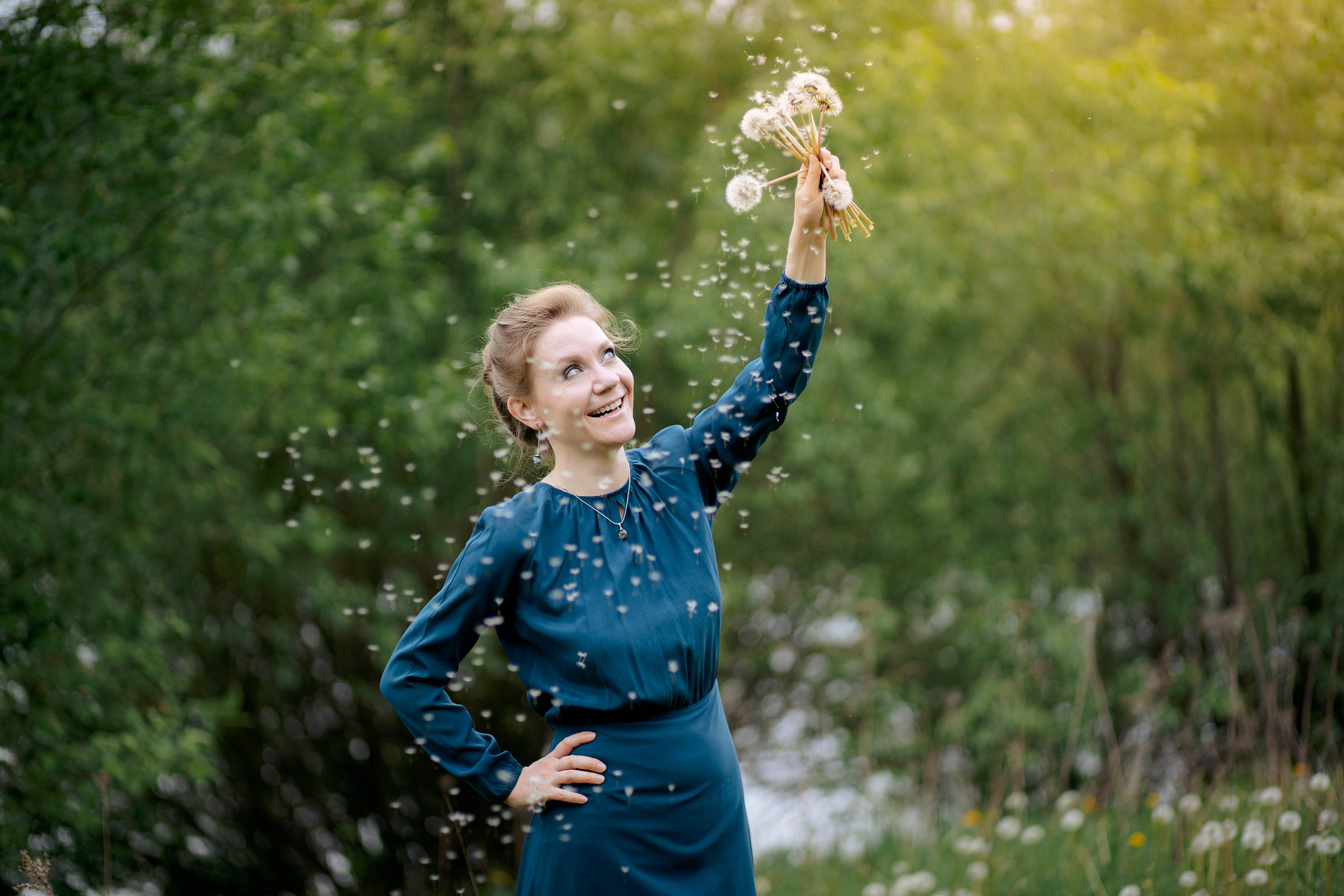 Одуванчики. Фотограф Казакова Анастасия