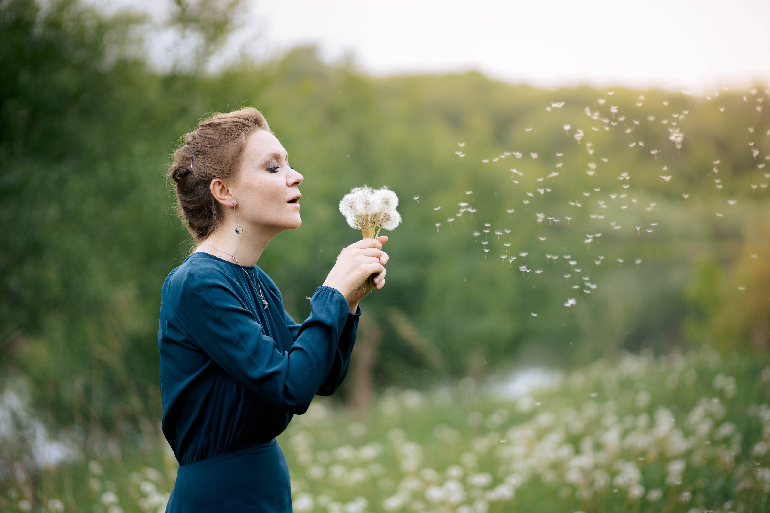 Одуванчики. Фотограф Казакова Анастасия