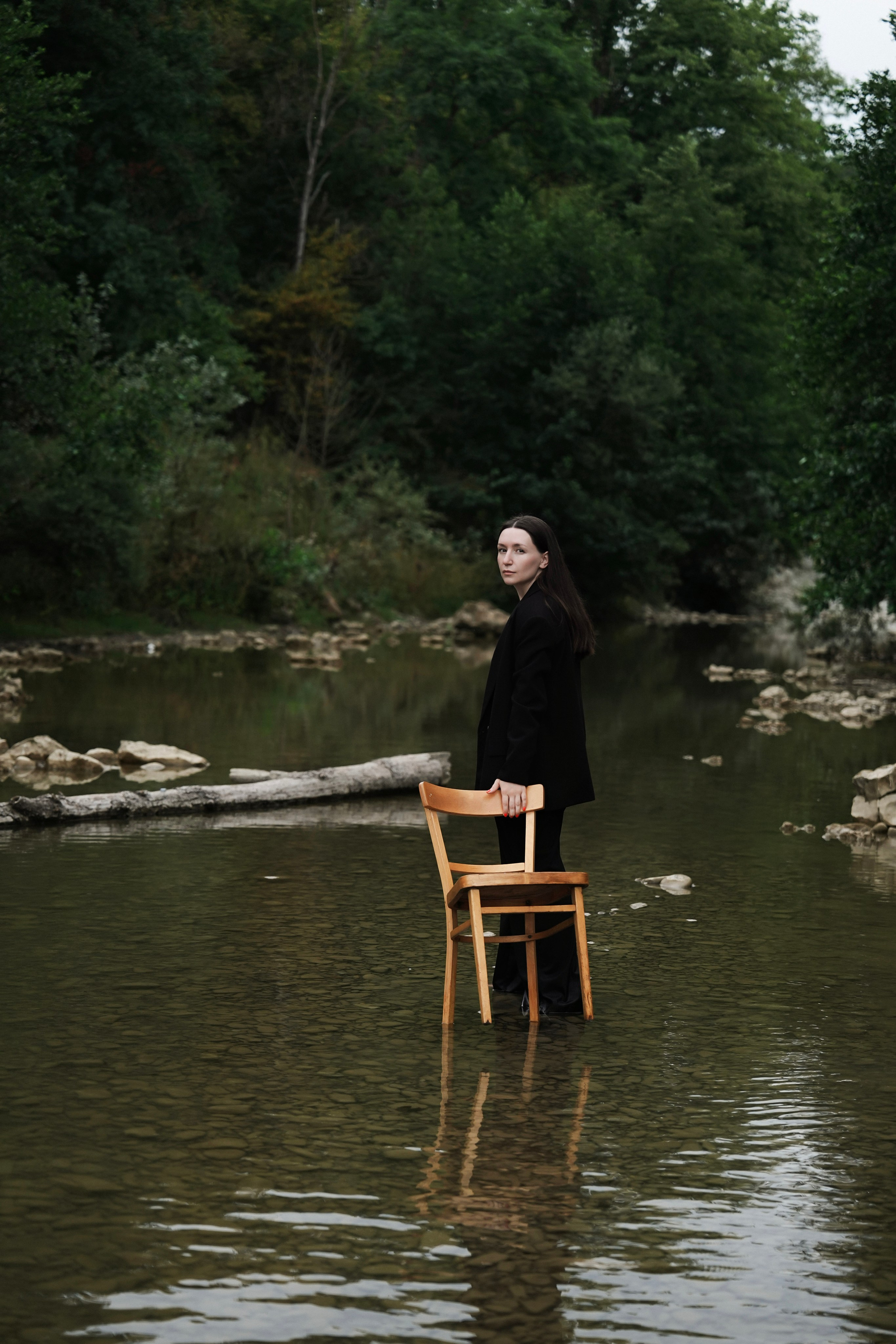 Инна в лесу. Фотограф с психологическим образованием