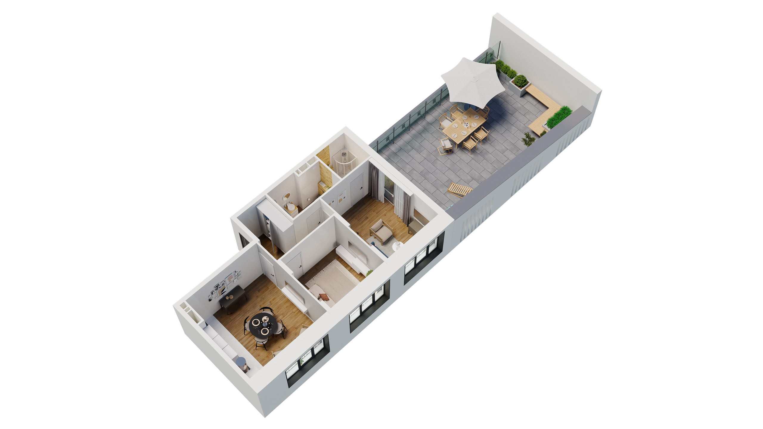 3D планировки. 3D визуализация интерьера и архитектурной среды