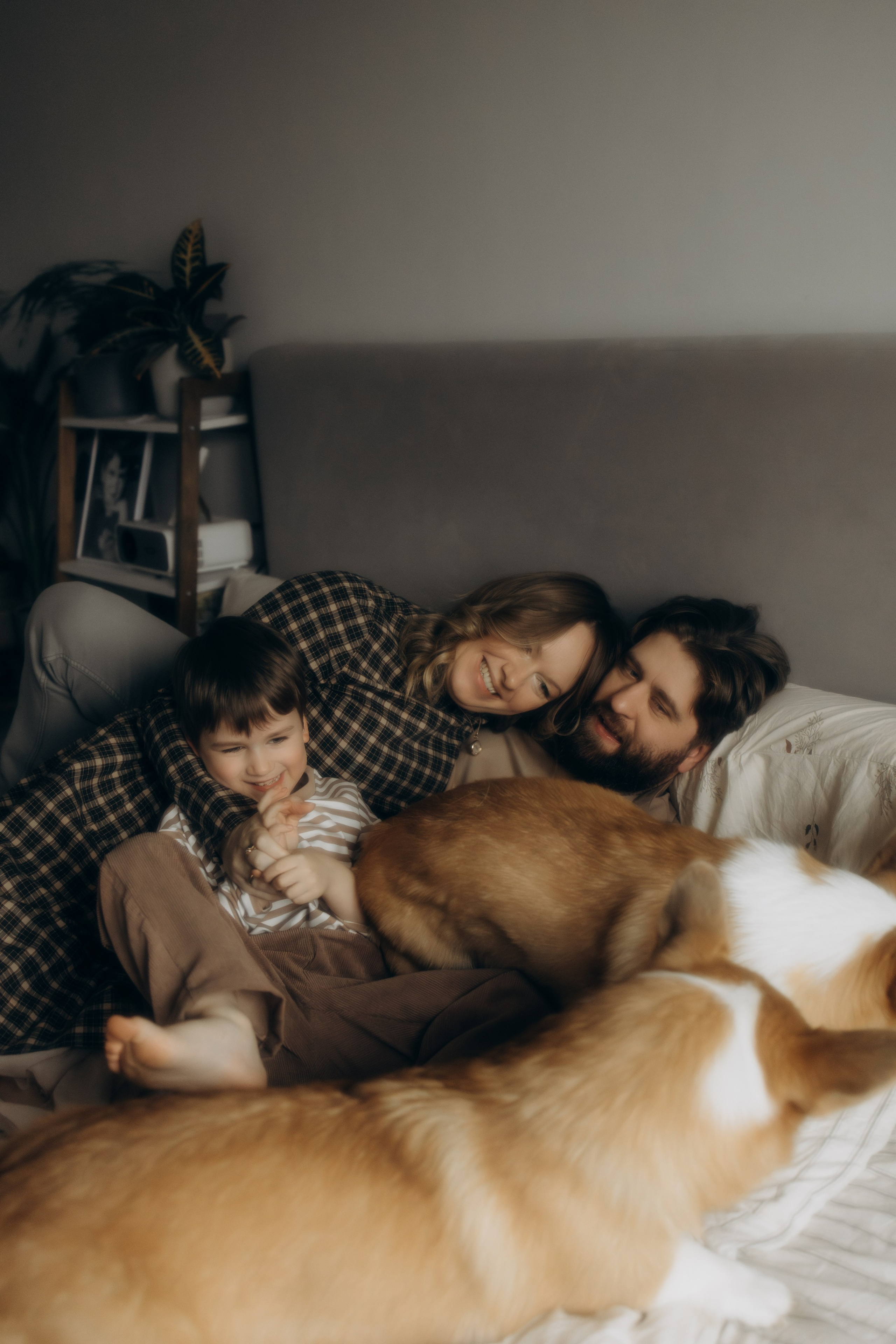 Домашняя история. Семейный фотограф Москва Юлиана Фетисова