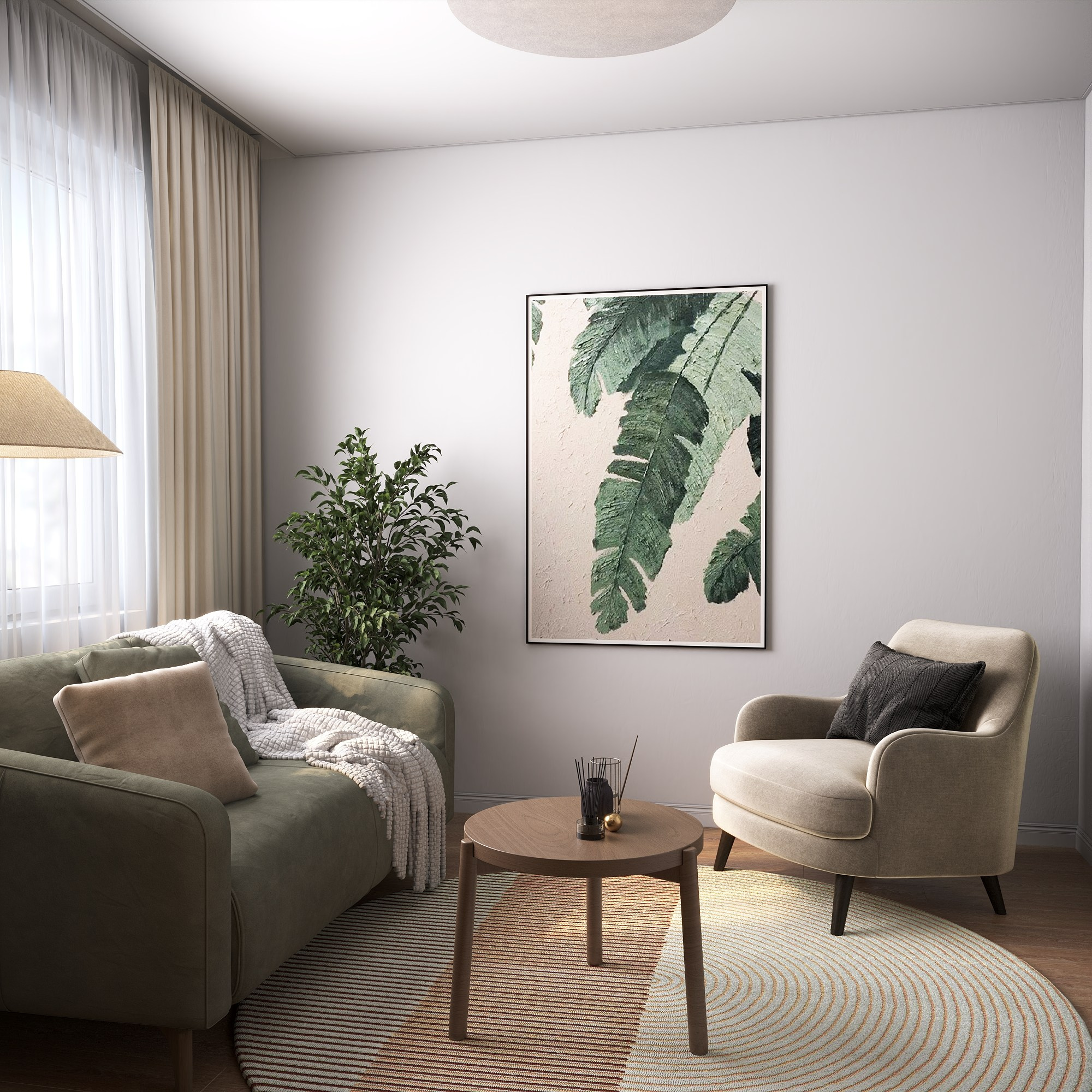 Психологический центр 82 м². БК студия дизайна интерьера