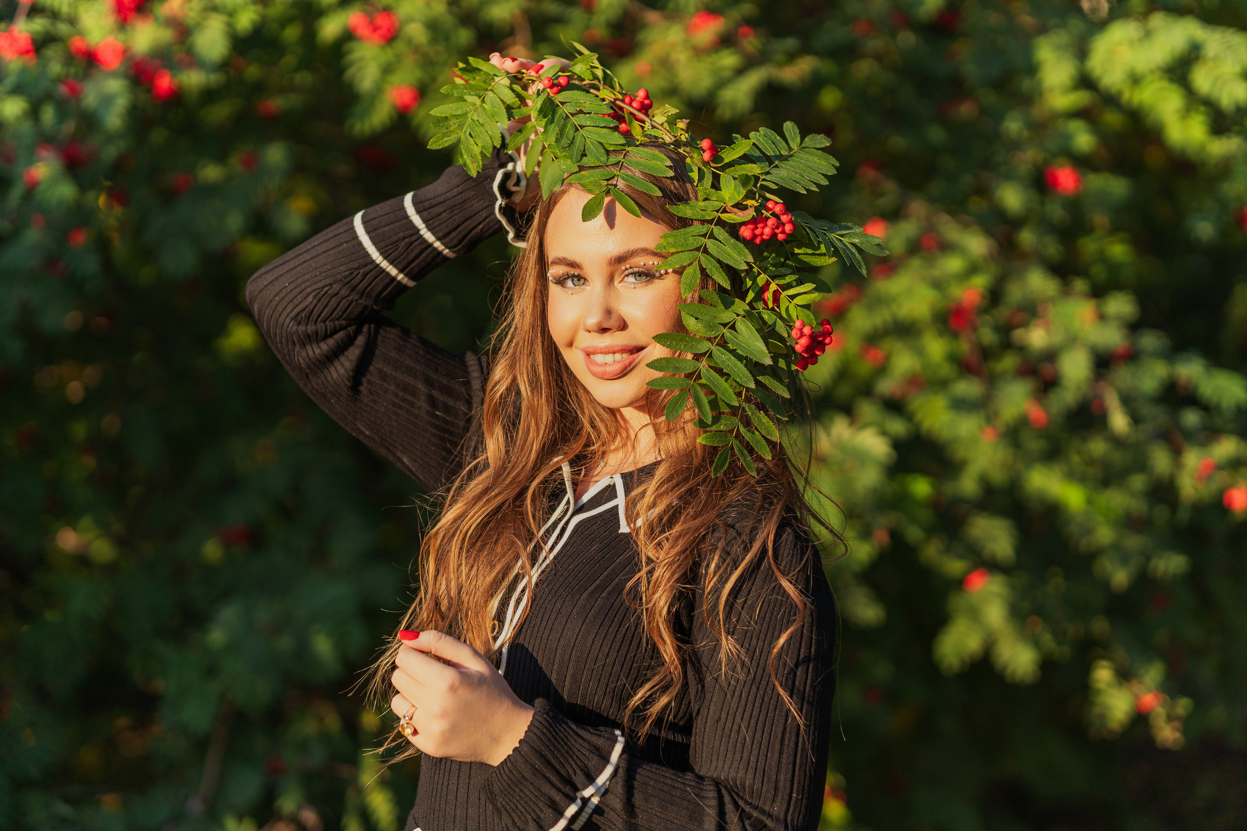 Анастасия в дендропарке. Портретный, репортажный и свадебный фотограф в Екатеринбурге Денис Южаков