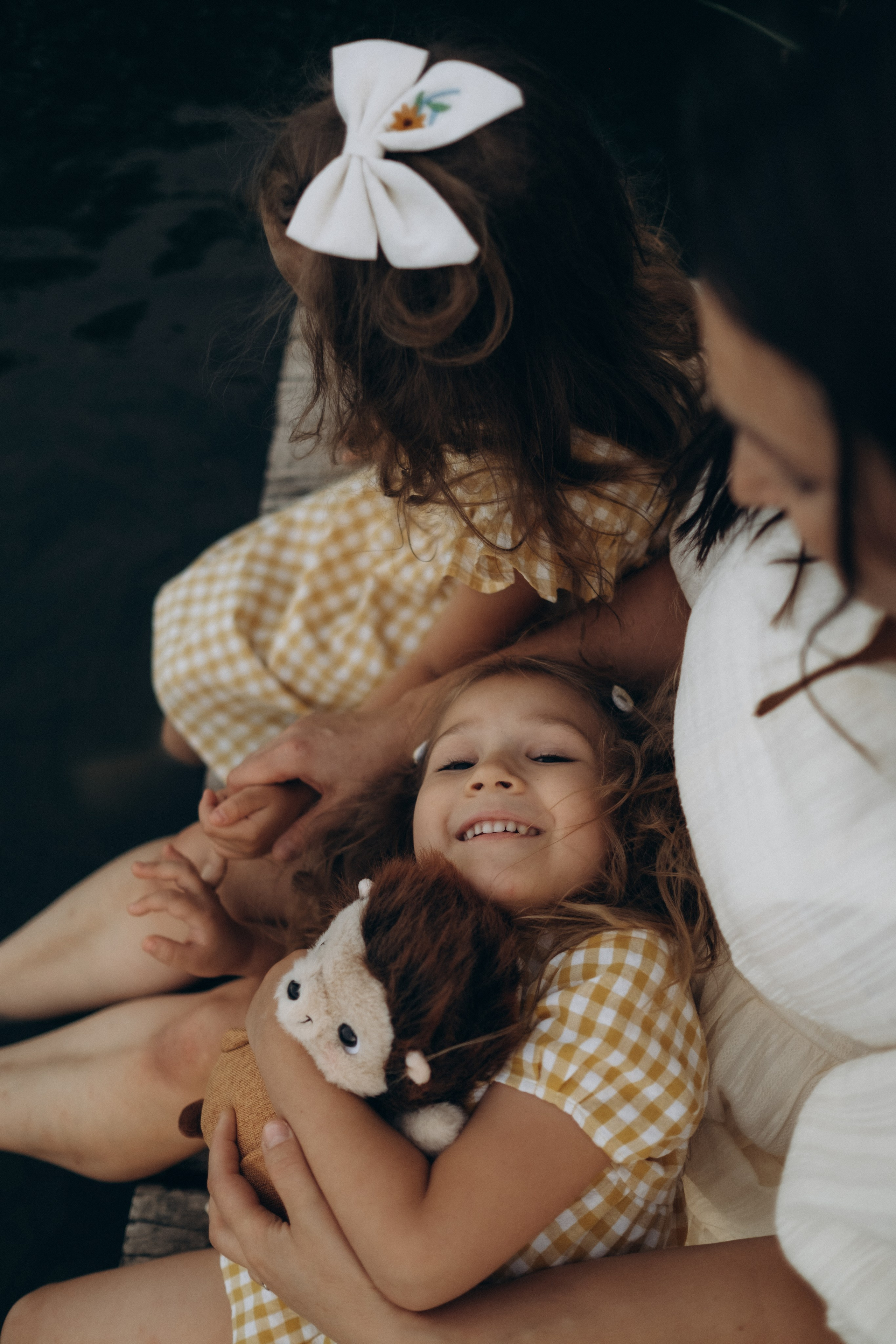 Семейная история на озере Сарпа. Фотограф в Москве Ольга Елоева