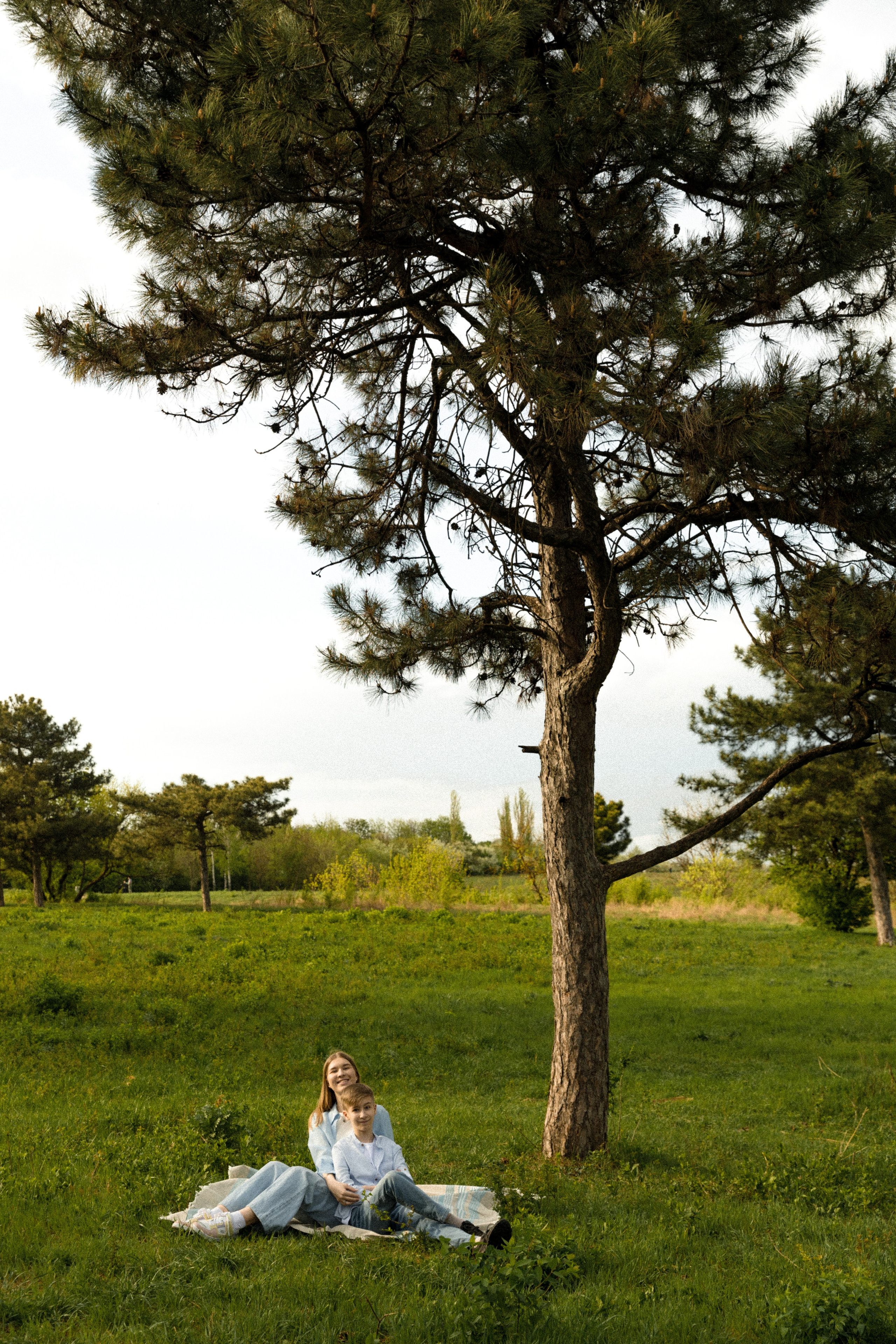 Семейная съемка в Ботаническом саду. Свадебный фотограф Бакрымова Валентина
