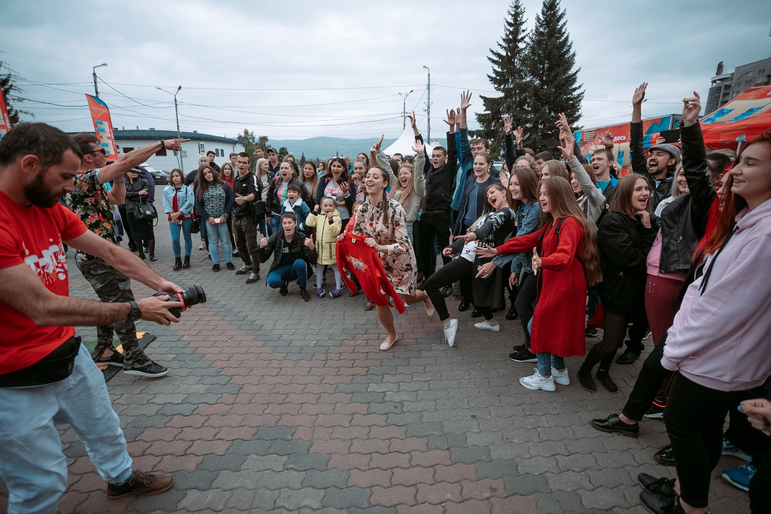 Попади на ТНТ @ Театральная площадь. Репортажный фотограф Максим Полянский. Москва, Санкт-Петербург, Красноярск