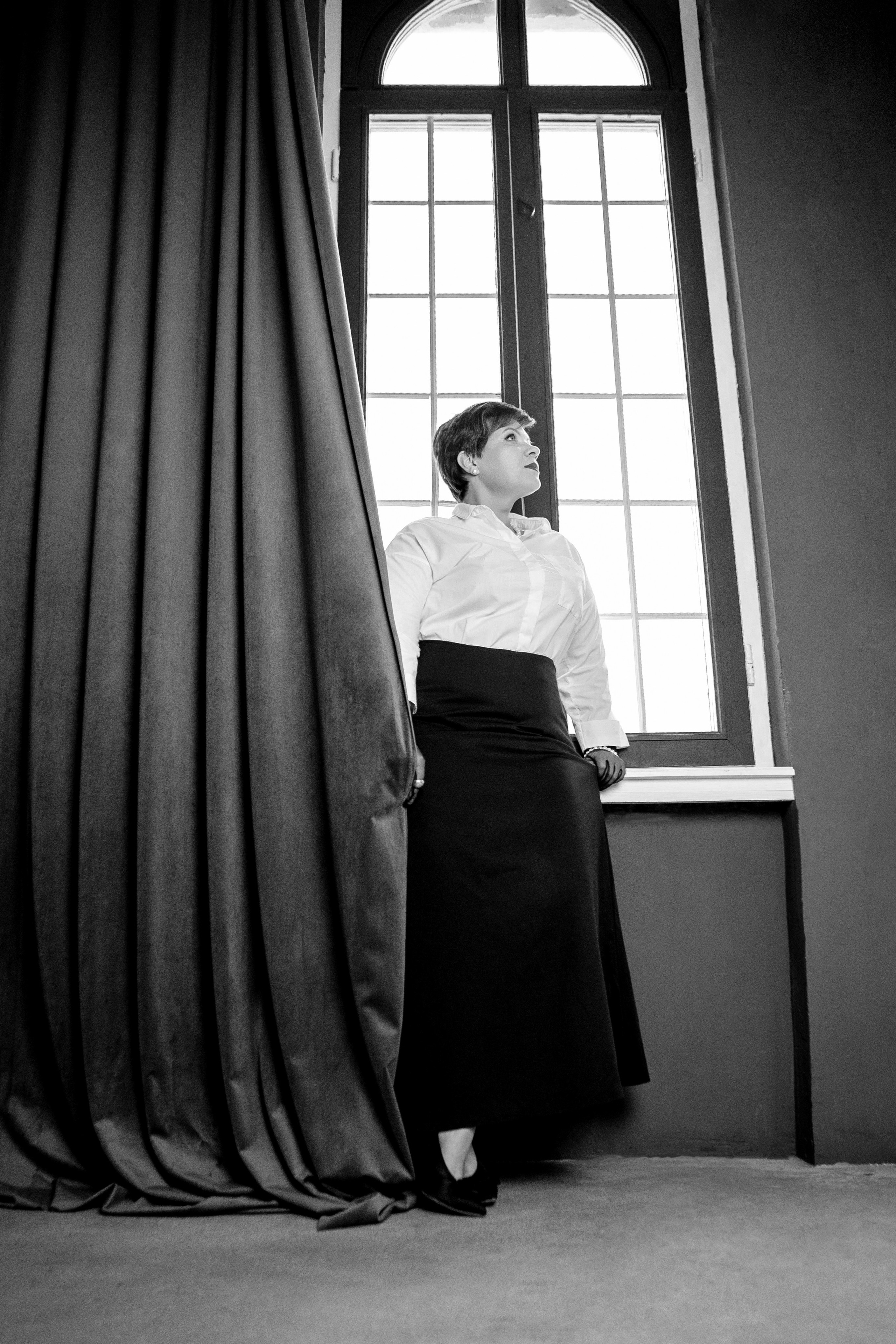 Анна в стиле Ренаты Литвиновой. Фотограф Екатерина Голицына