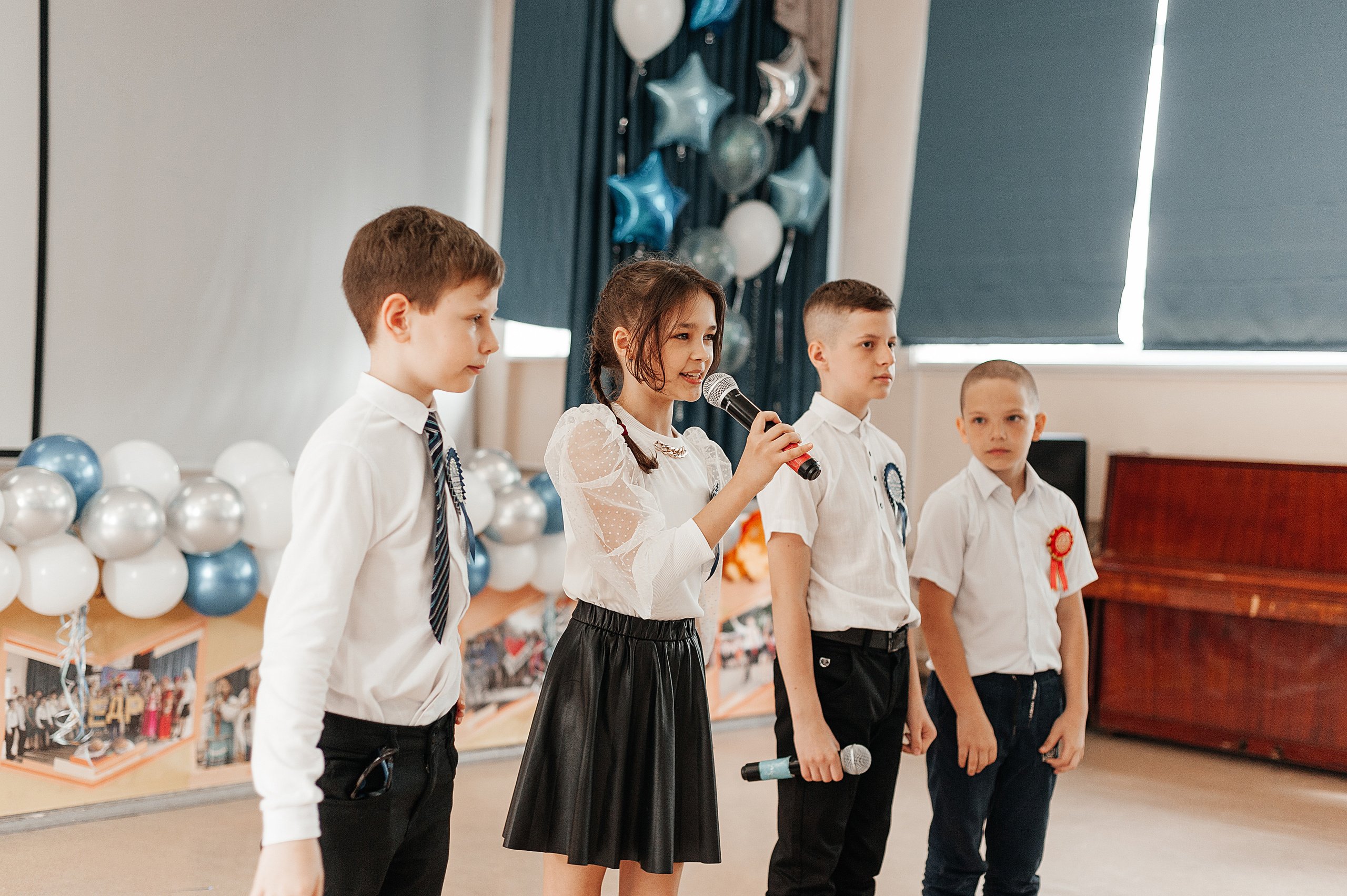 Выпускной начальной школы. Гимназия 95. Свадебный и семейный фотограф в Ростове-на-Дону Алина Астахова