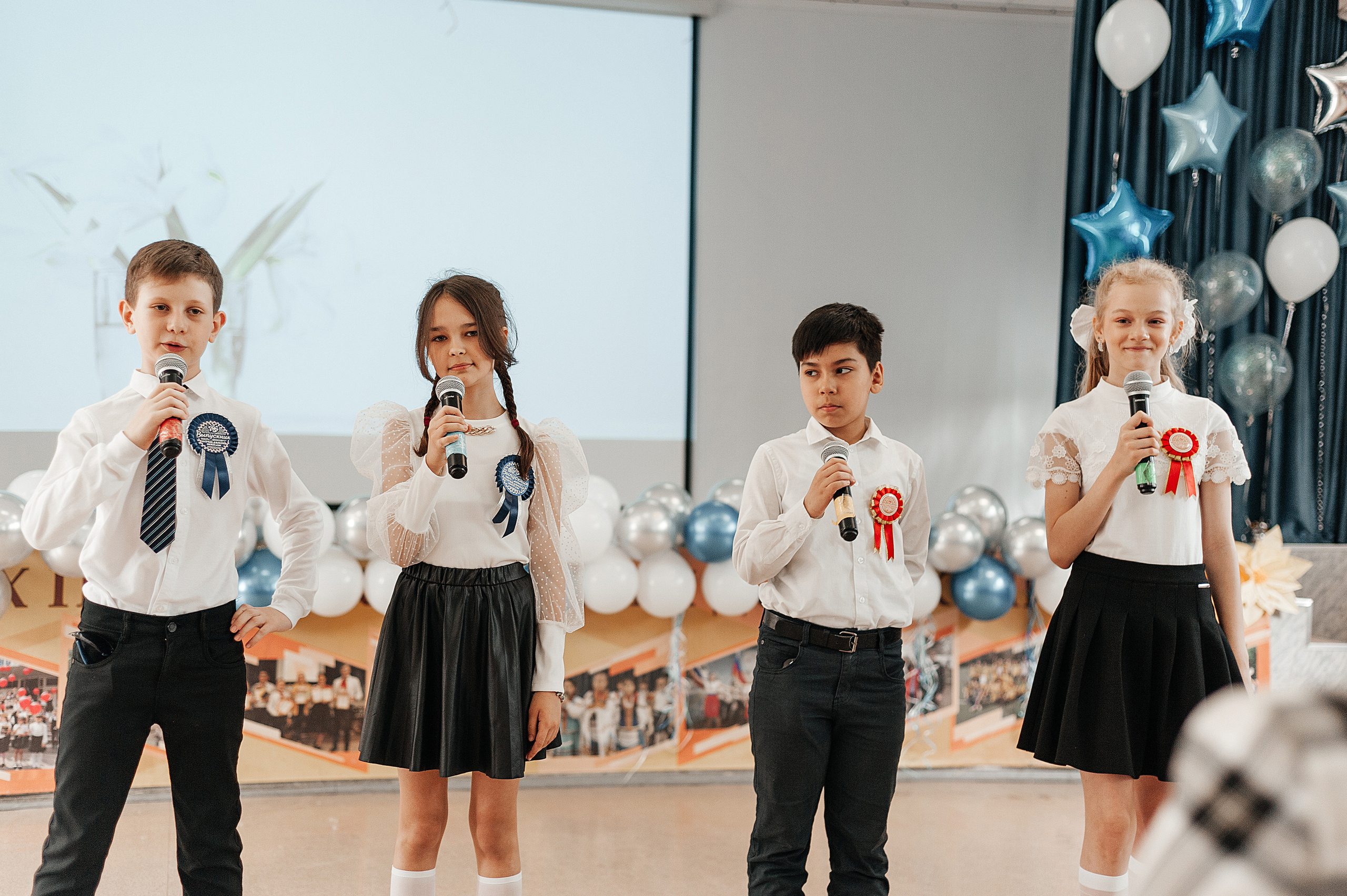 Выпускной начальной школы. Гимназия 95. Свадебный и семейный фотограф в Ростове-на-Дону Алина Астахова
