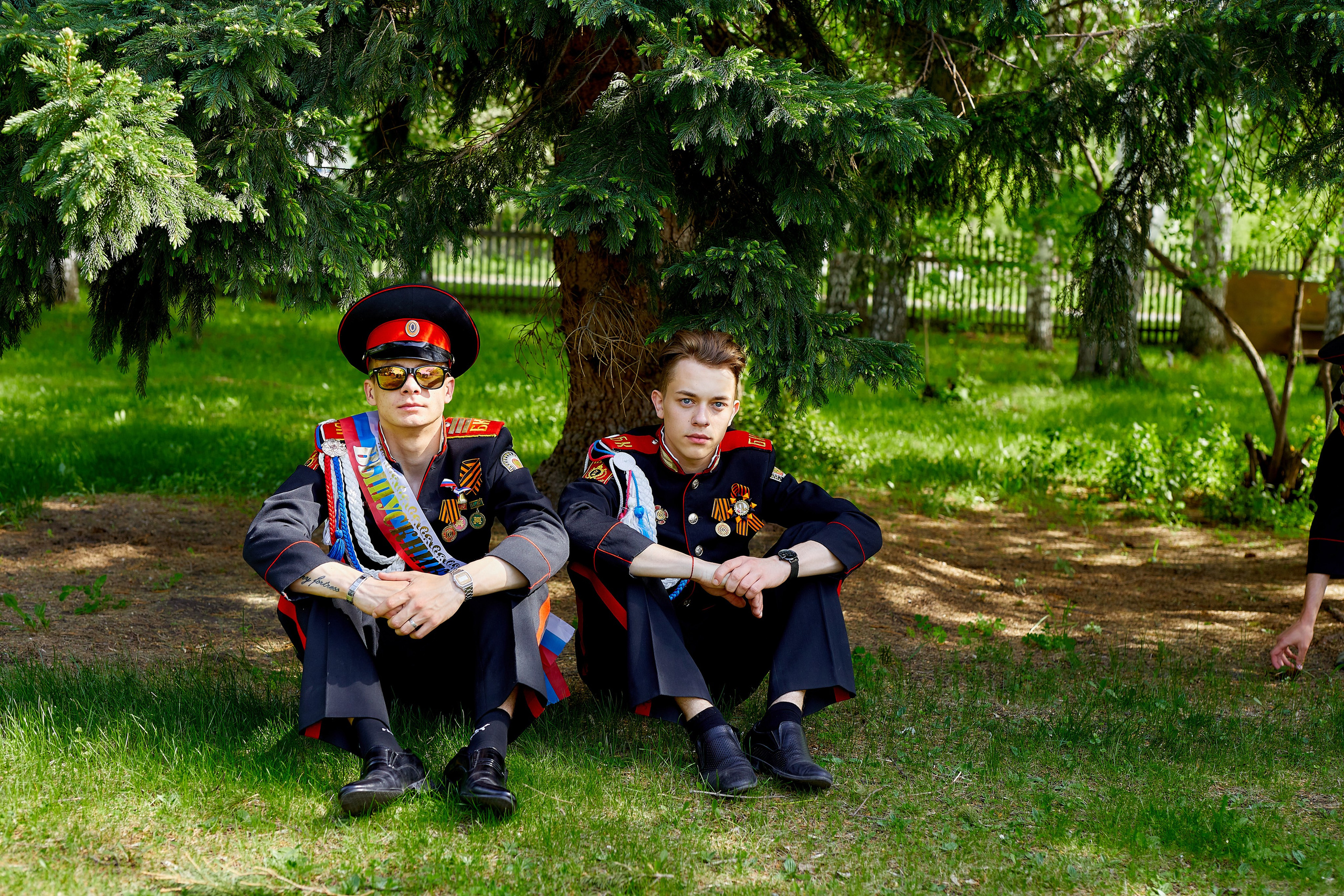 Кадеты последний звонок. Фотограф Вячеслав Фарунин