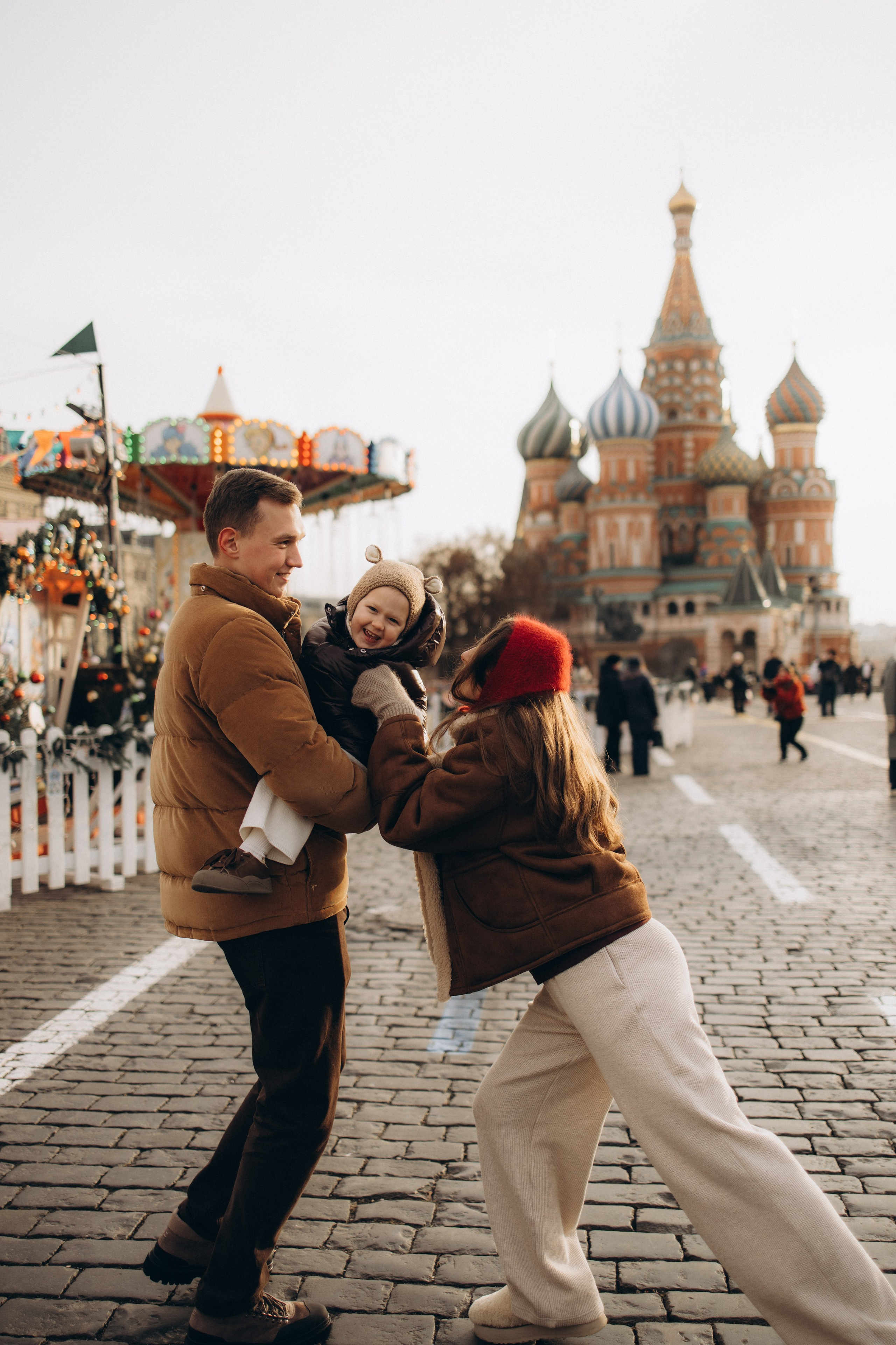 Новый год на ярмарке. Семейный фотограф Москва Наталия Осьмакова
