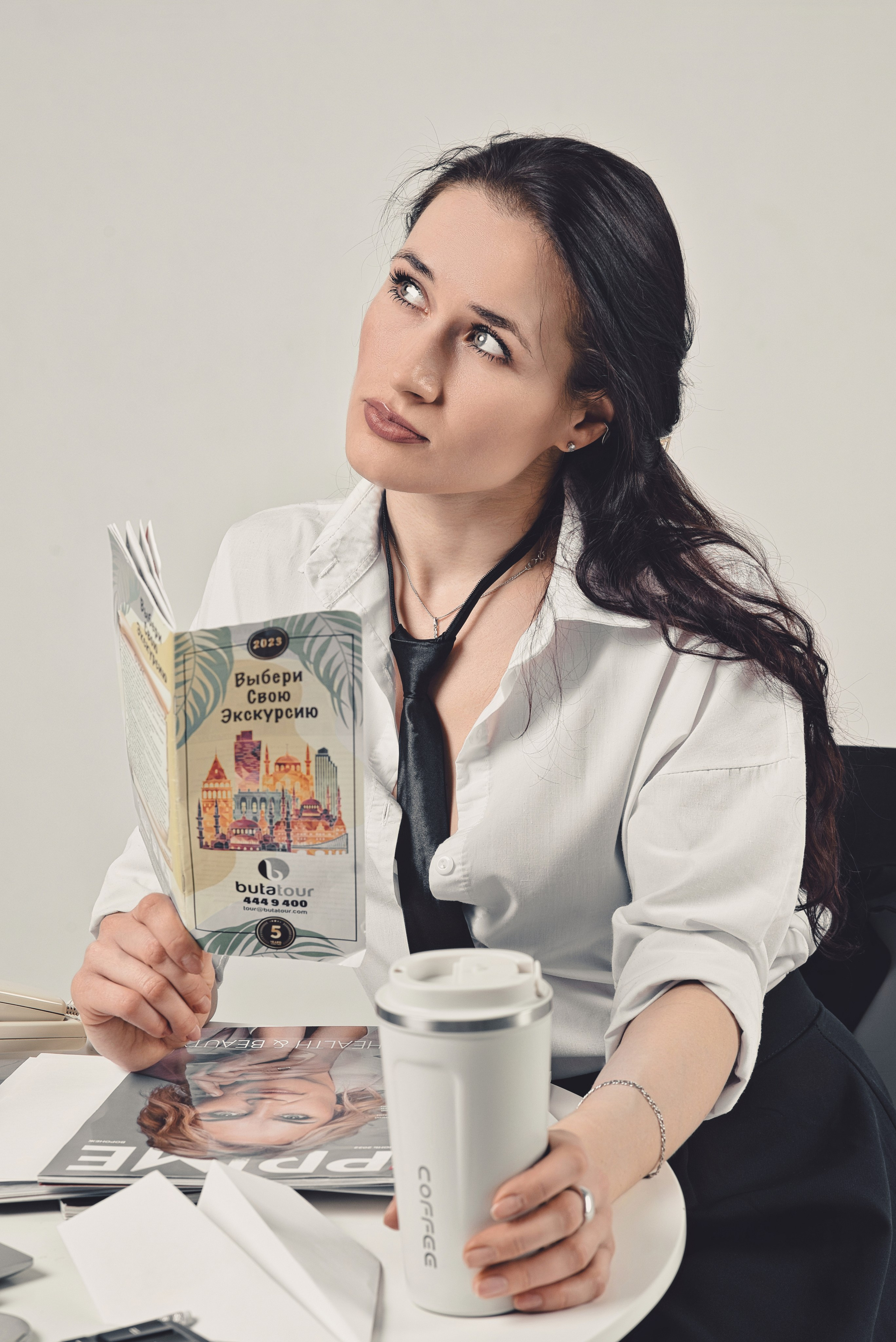 Секретарша. Фотограф Денис Кривопусков