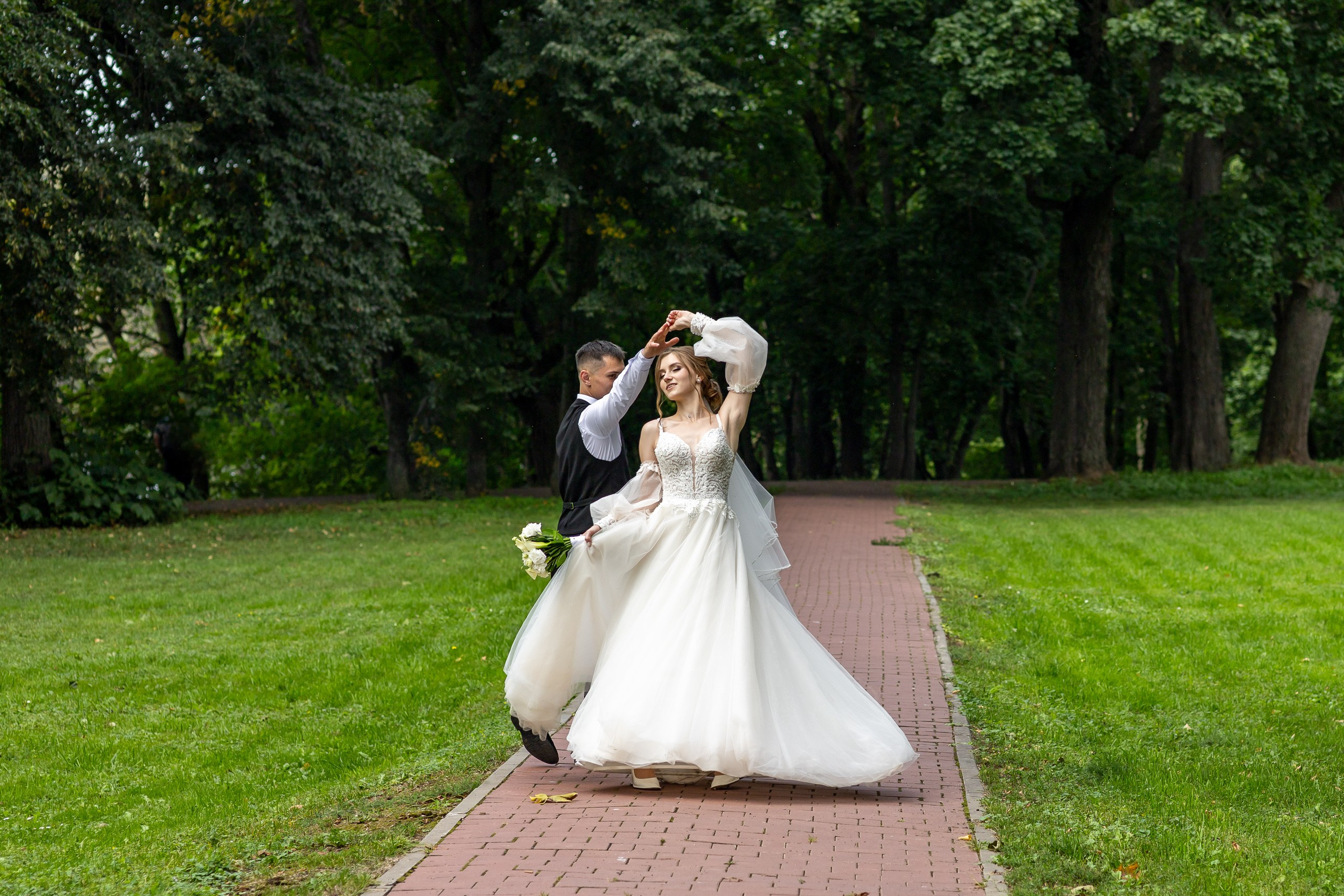 Дворец Бобринских. Свадебная фотосъёмка в Москве, Туле