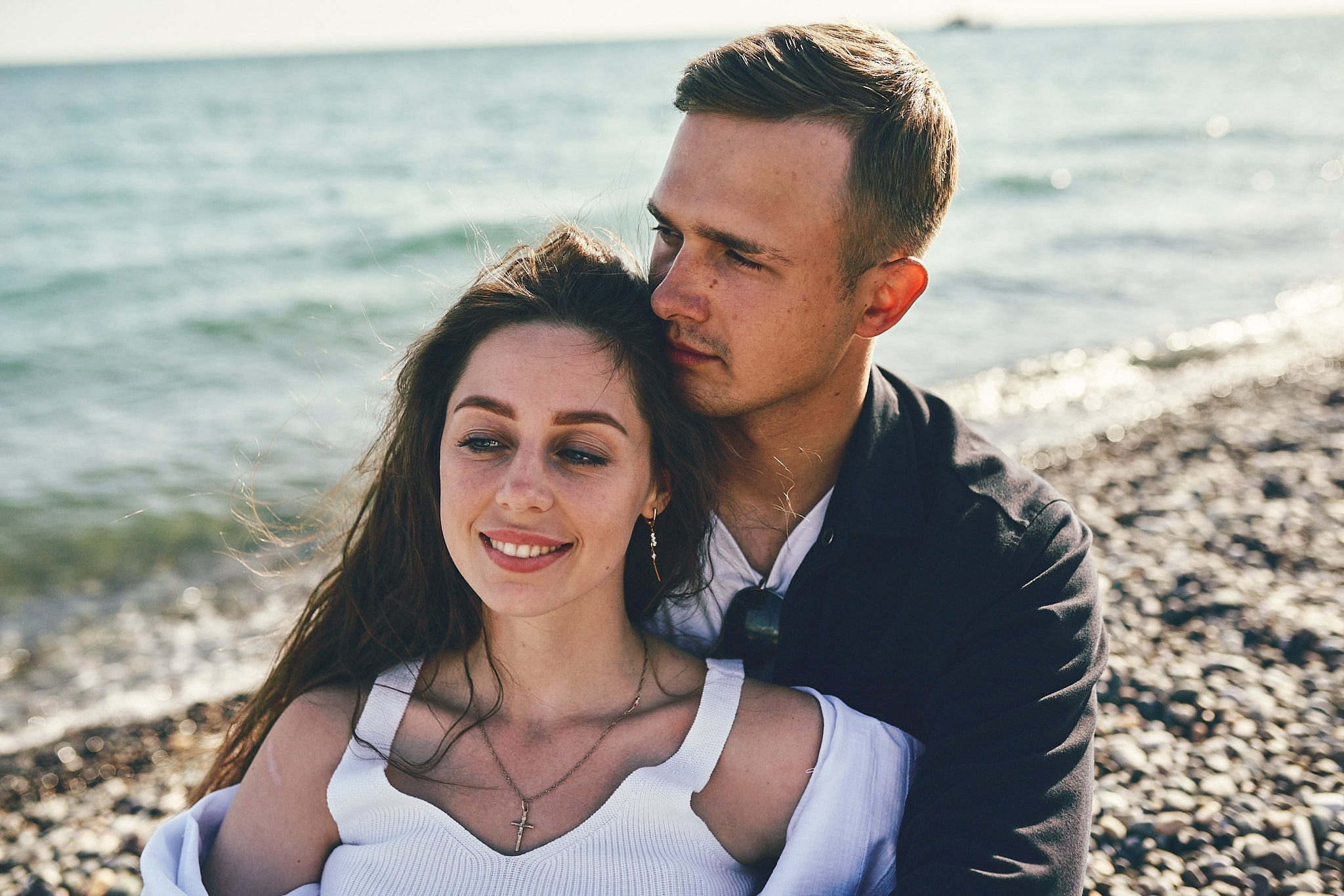 Love story в Сочи на берегу моря. Фотограф в Сочи Катя Гончарова