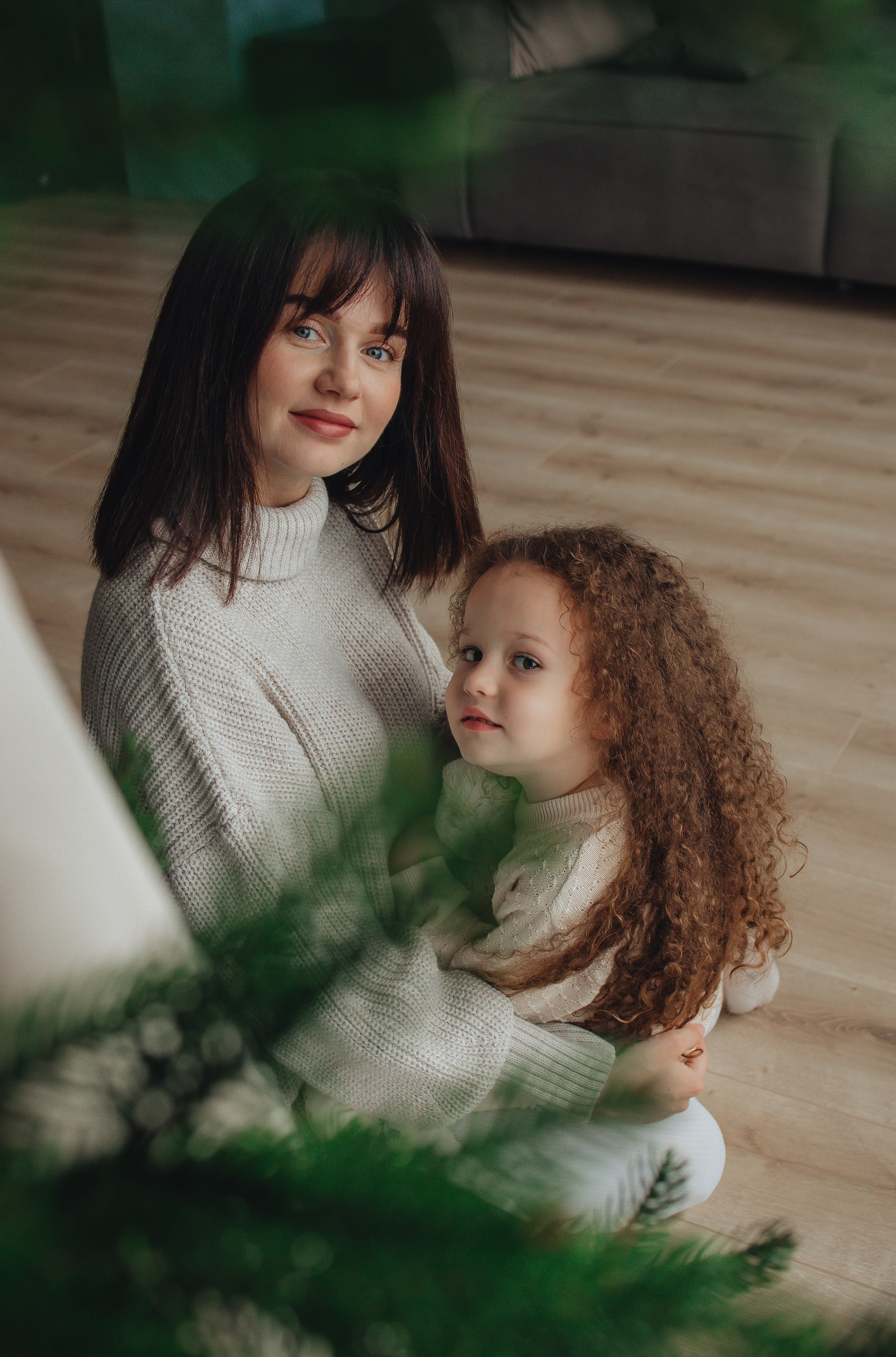 В ожидании сестренки перед Новым годом. Фотограф Новосибирск