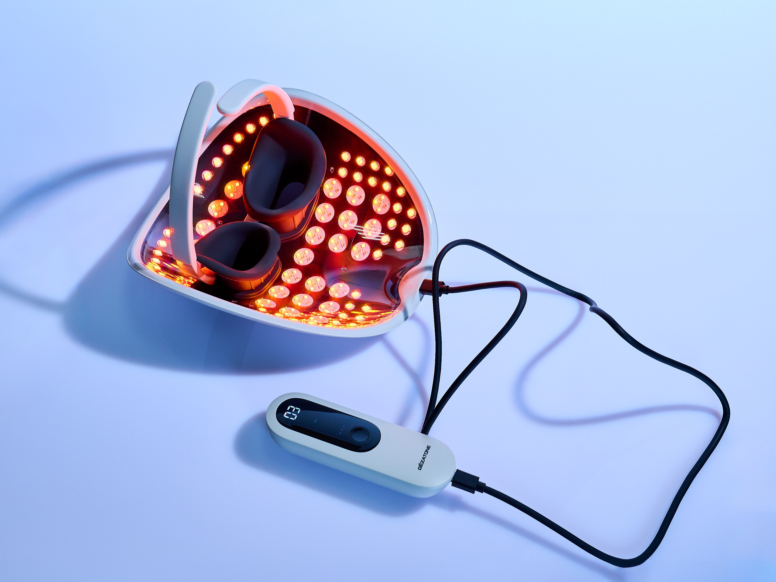 LED Маска GEZATONE. Коммерческий фотограф в Москве Билуши Василиса