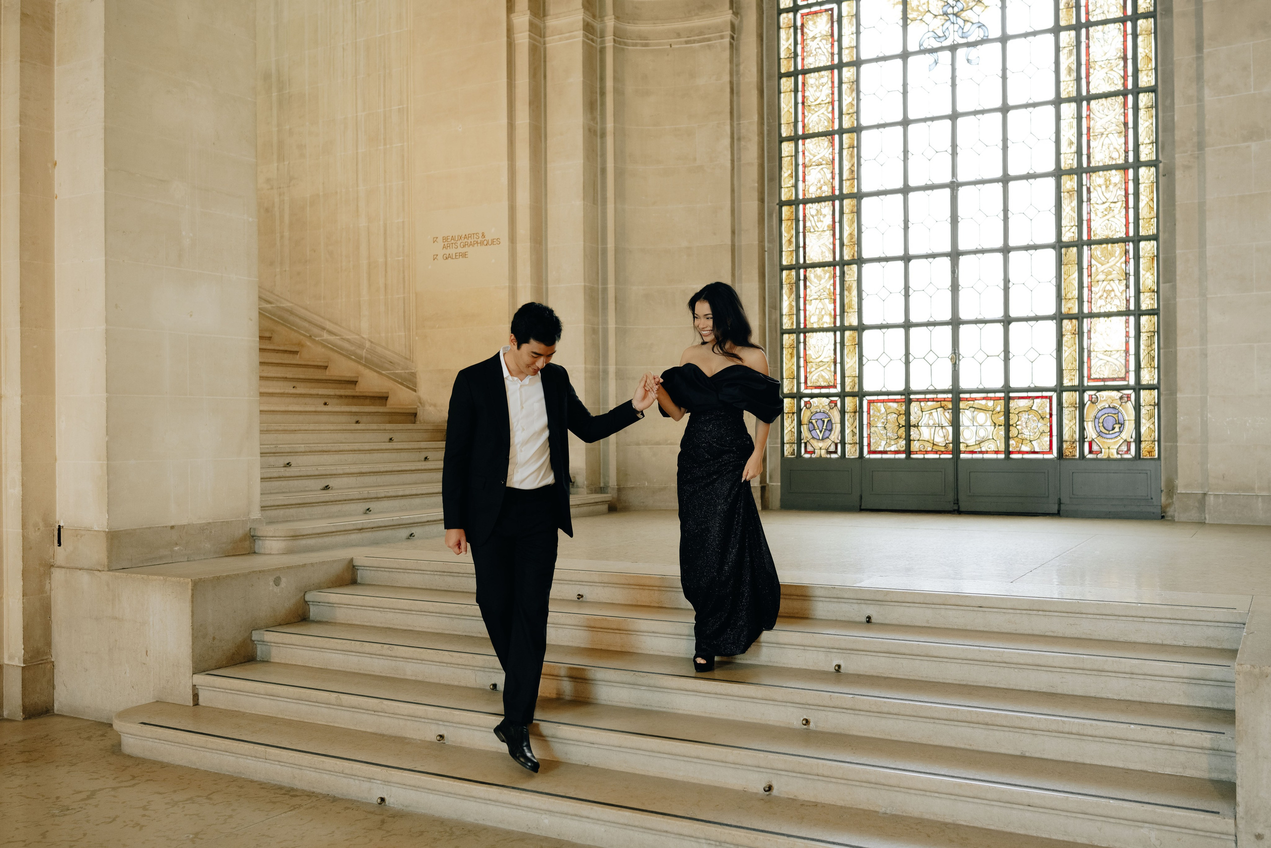 Fifi & Shamil | The Museum of Art. Профессиональный свадебный фотограф в Женеве и Швейцарии | Таня Вовчецкая