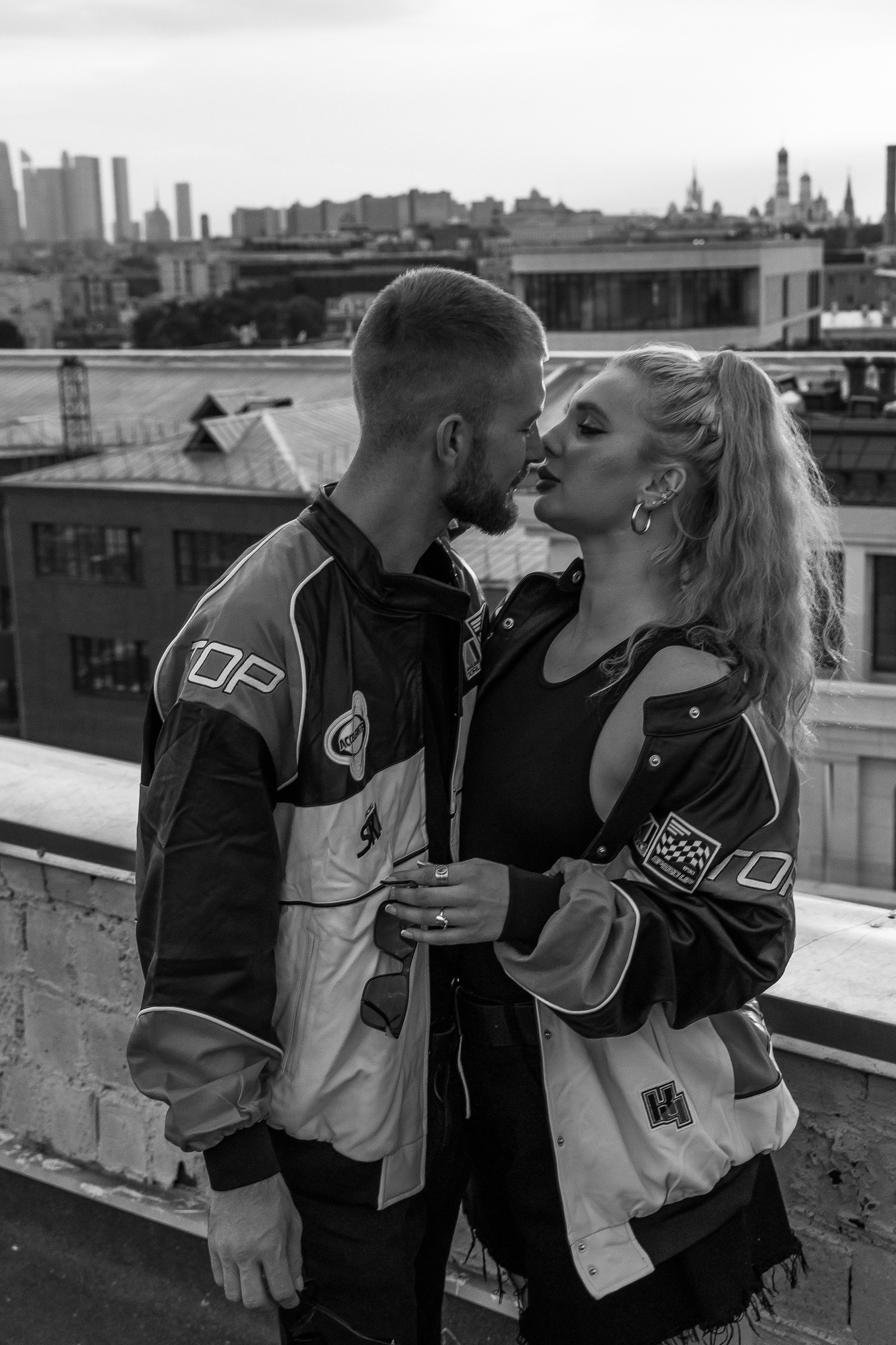 На крыше. Женский фотограф Москва, Лобня