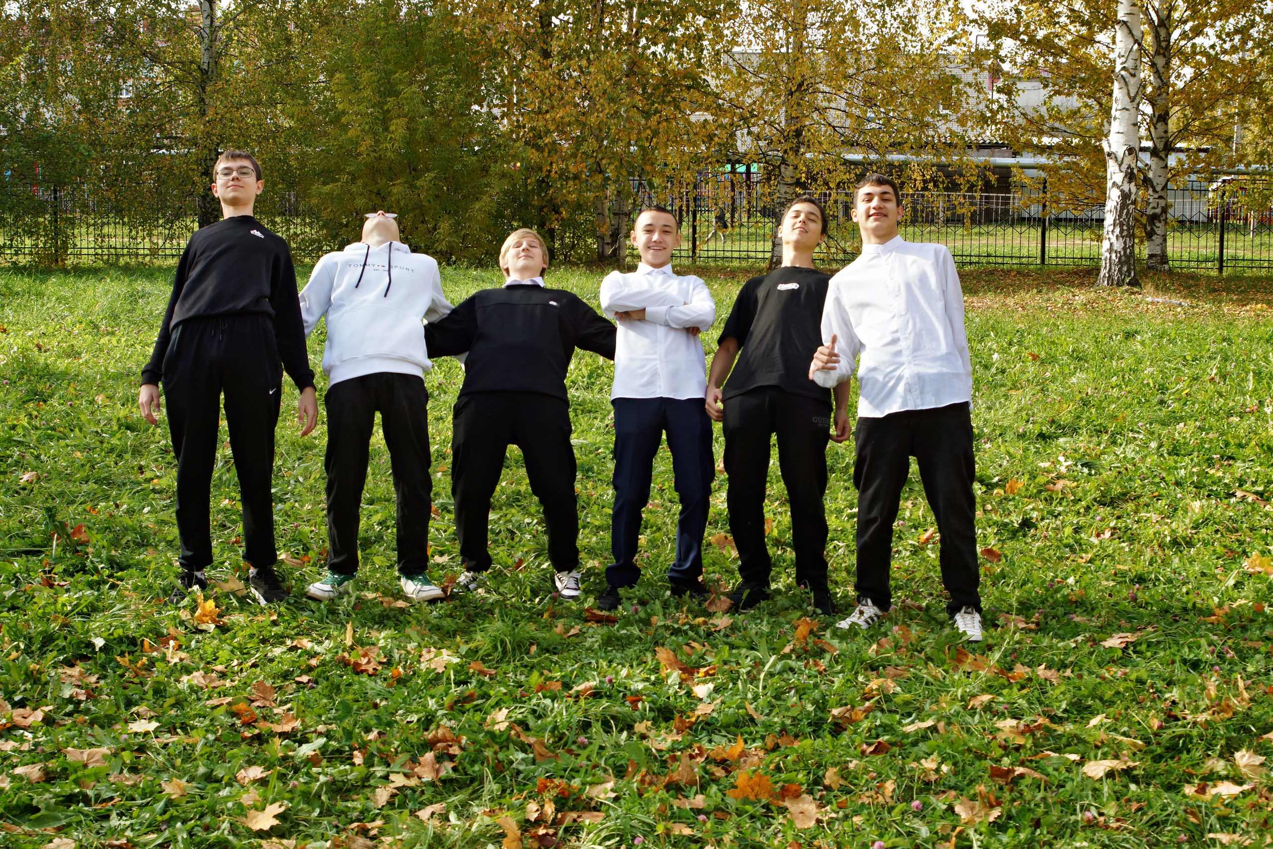 Осенняя фотосессия в школе г. Йошкар-Ола