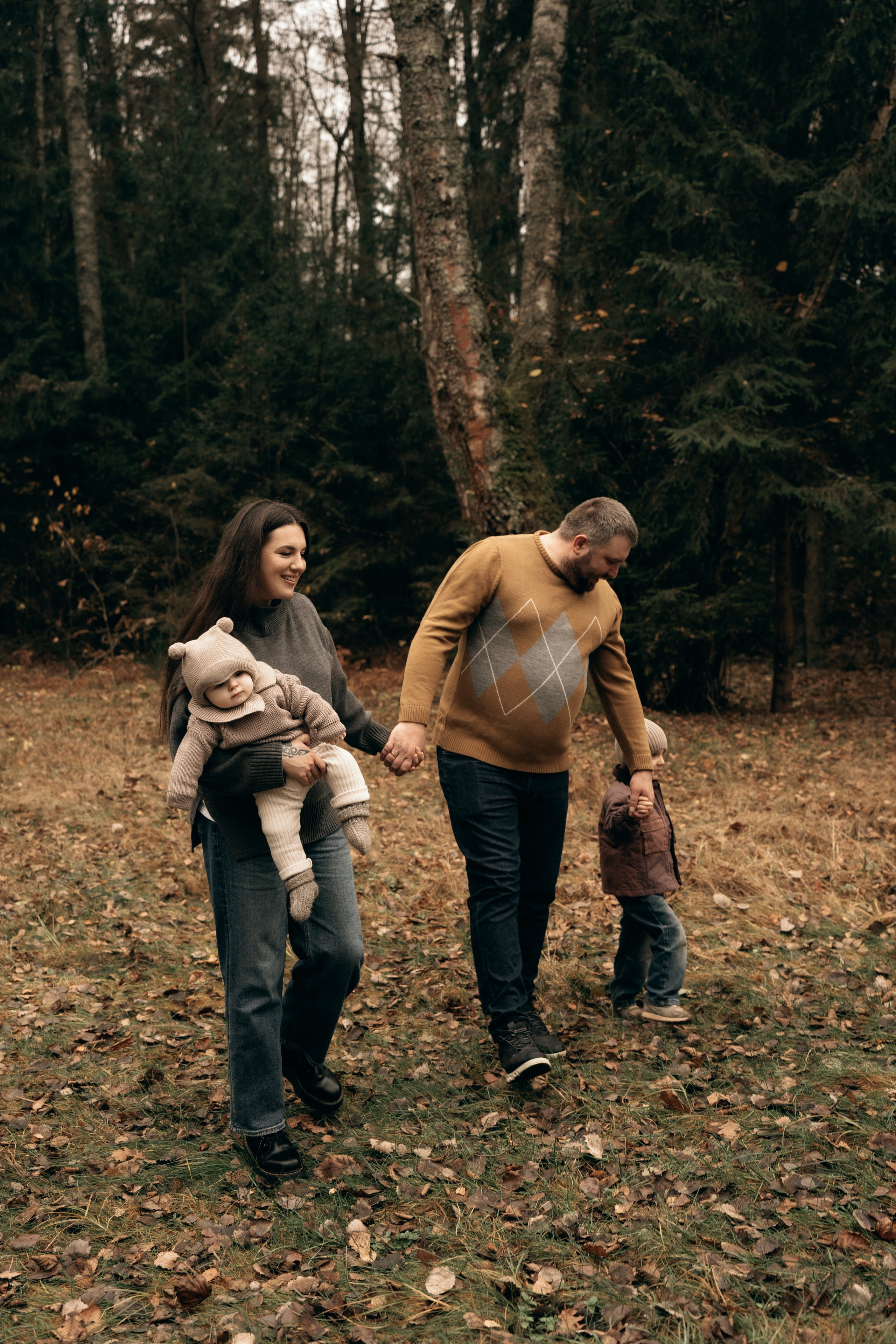 Осенняя семейная фотосессия. Ваш семейный фотограф в Минске — Вика Трегубова