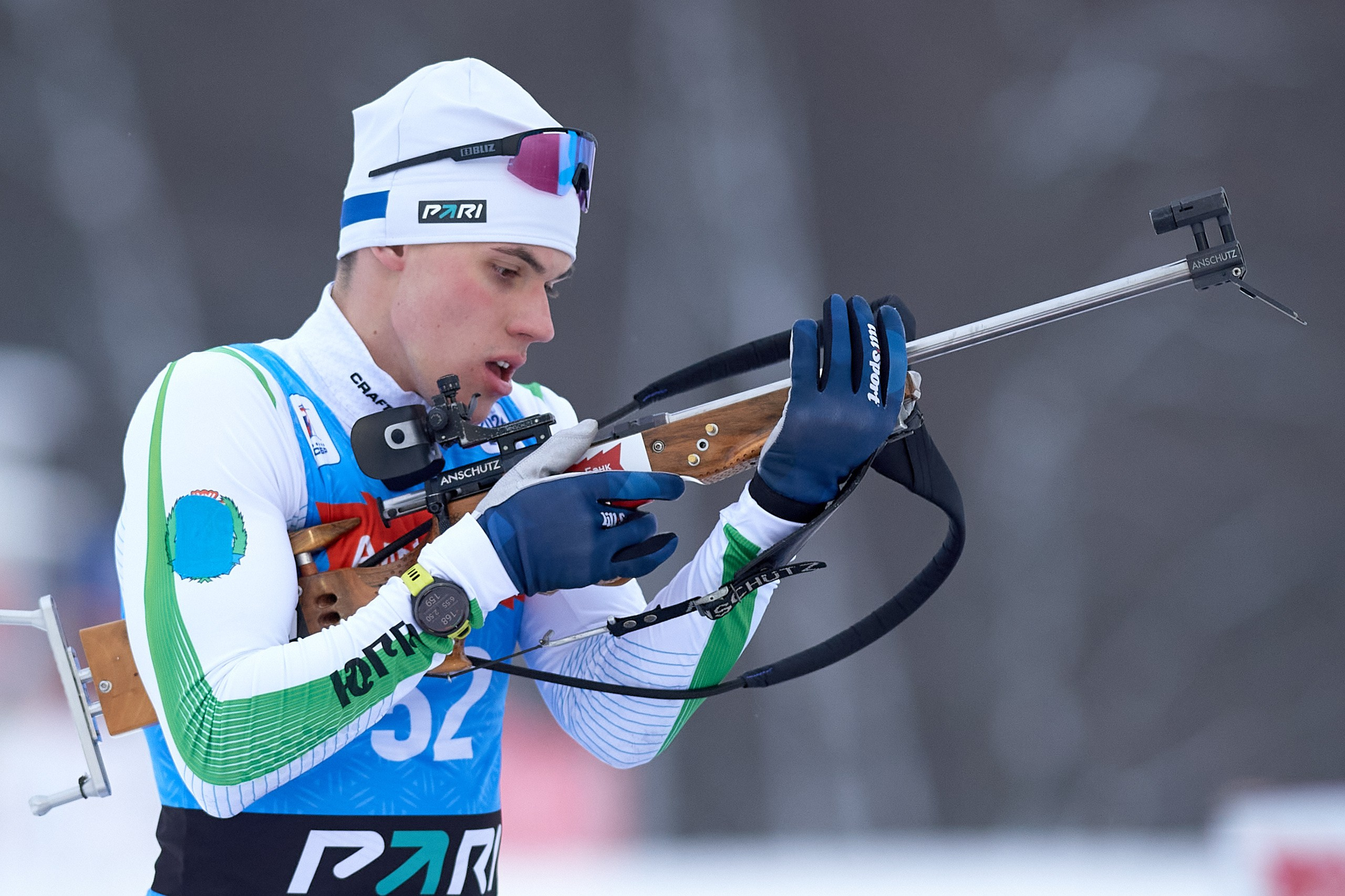 Биатлон. Чемпионат России — 2024/2025, 3-й этап, Ижевск. Ижевская винтовка. Спортивный репортажный фотограф в Ижевске Сергей Мерзляков