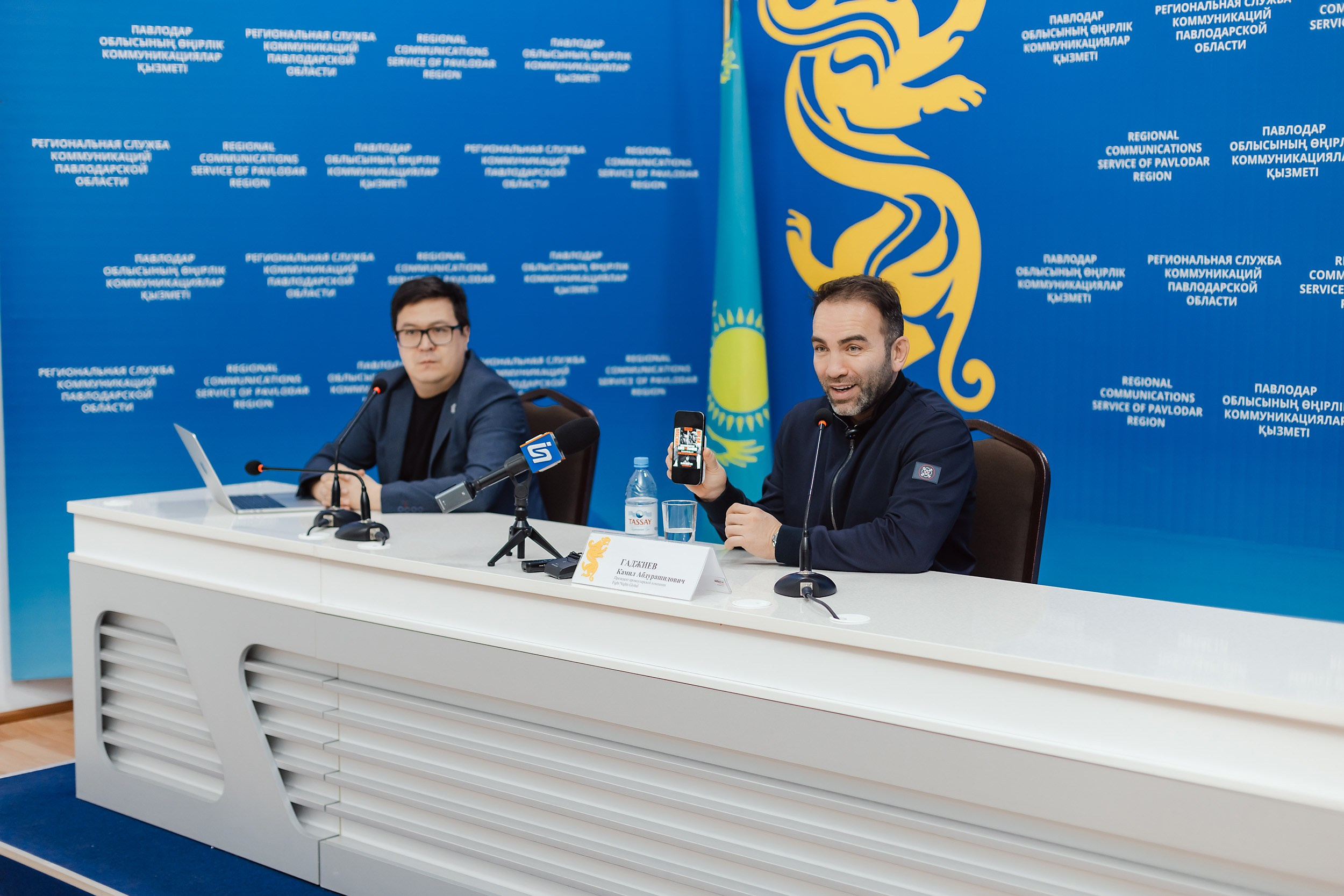 Пресс-конференция Камиля Гаджиева. Кипятком Павлодар