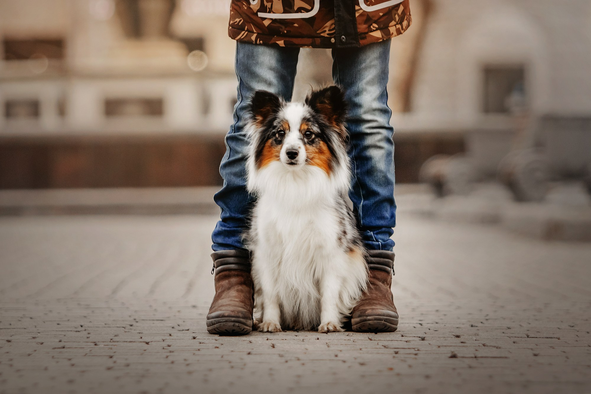 Марина и Кутька. Фотограф Наталья Потапова