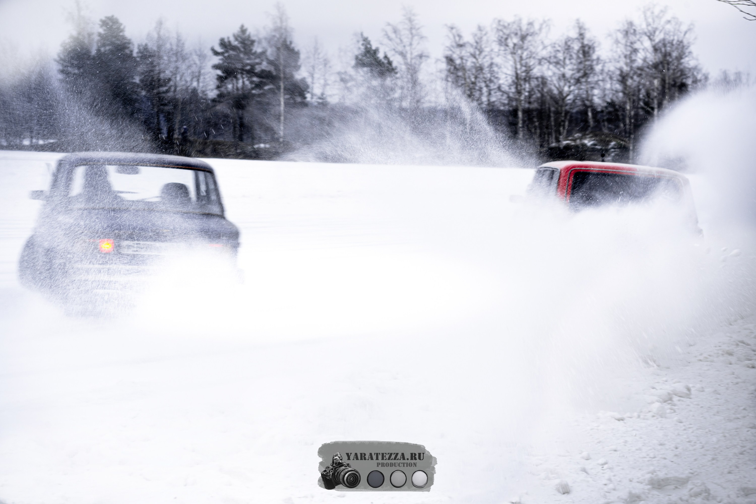 Тренировочный день на ледовой трассе. Yaratezza production