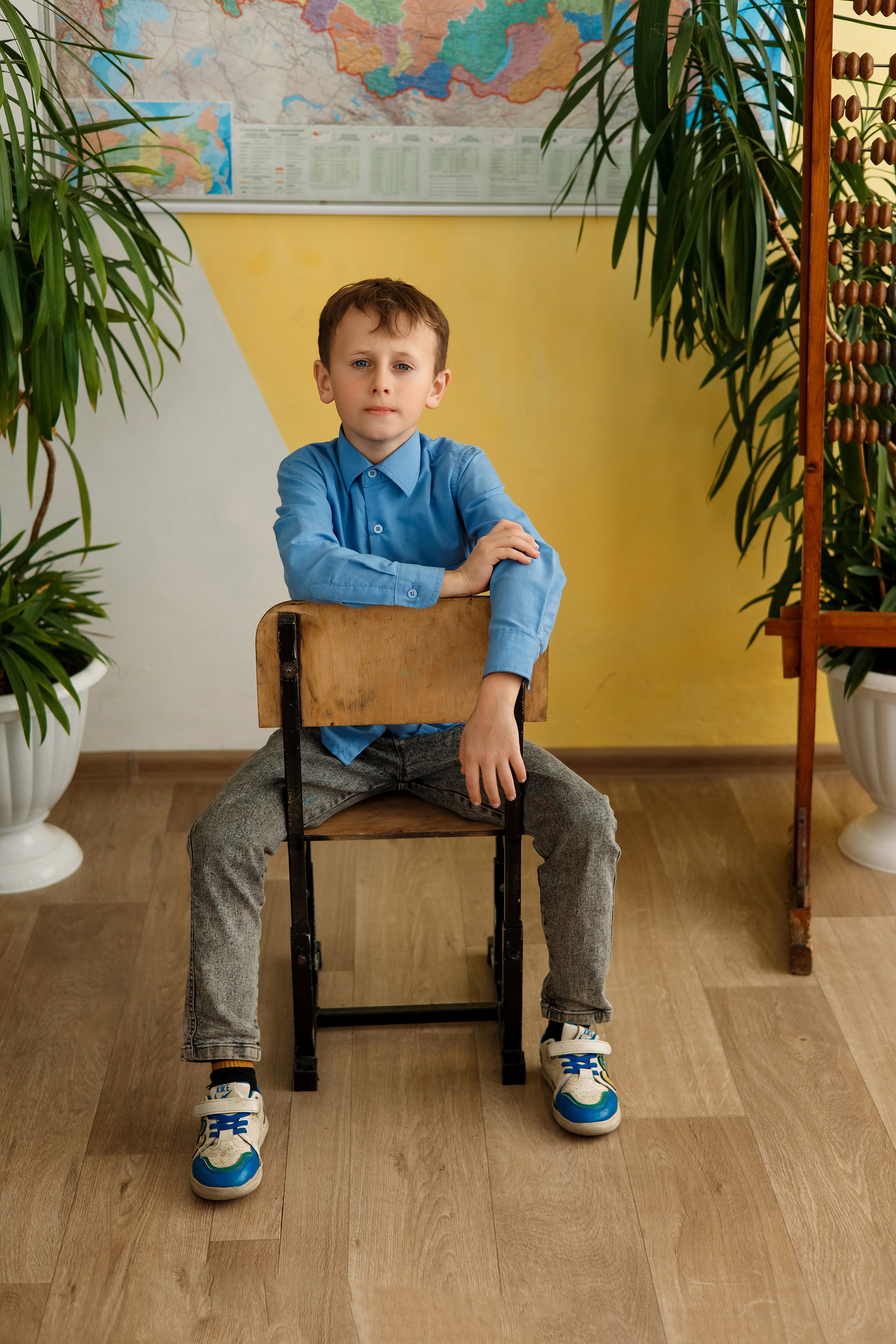 4 класс с. Барабаш. Фотограф Любовь Корниенко, Примоский край