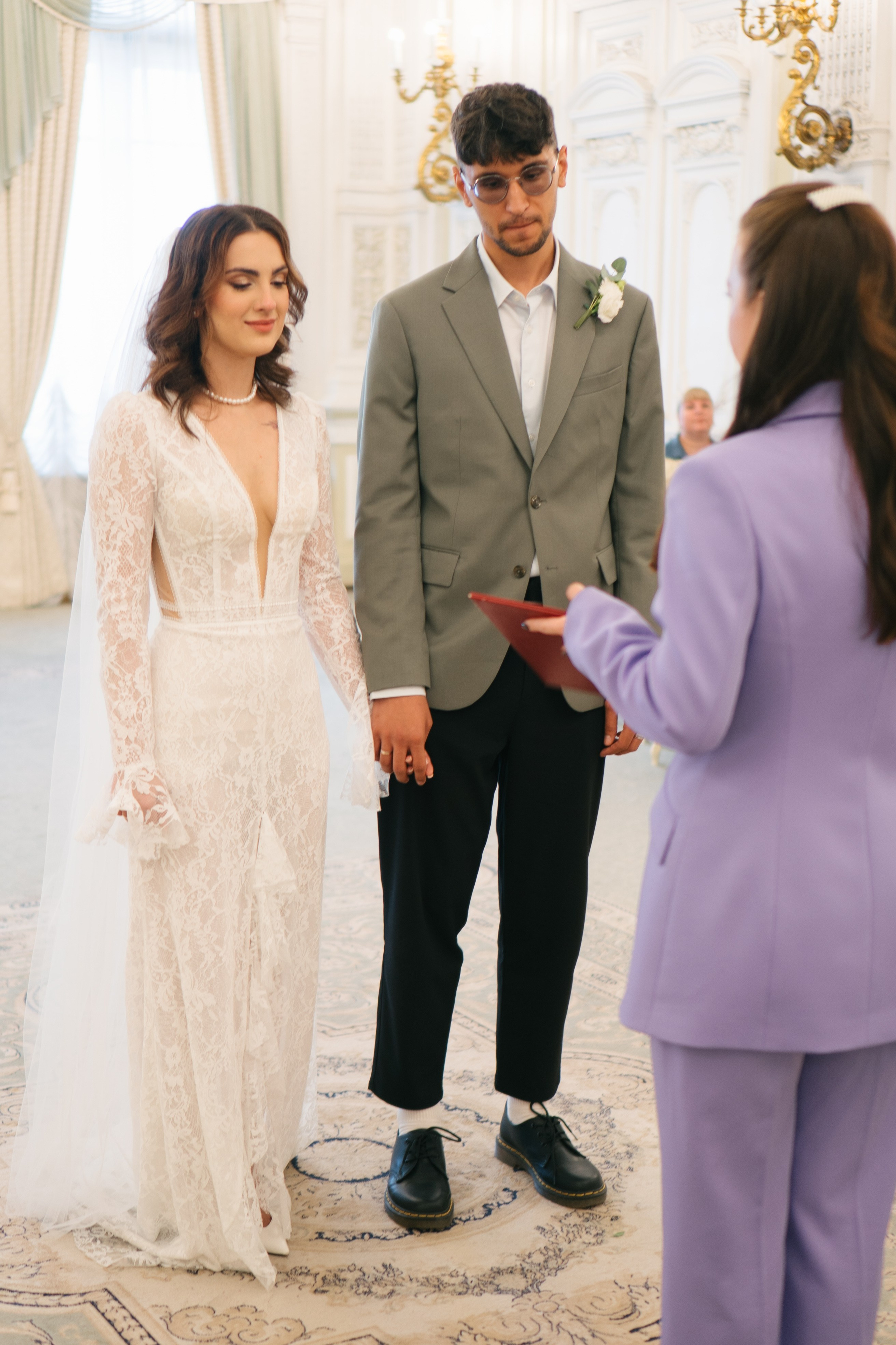 СВАДЕБНАЯ СЬЕМКА В ПЕРВОМ ДВОРЦЕ БРАКОСОЧЕТАНИЯ. Профессиональный фотограф, Санкт-Петербург — Виктория Богомолова