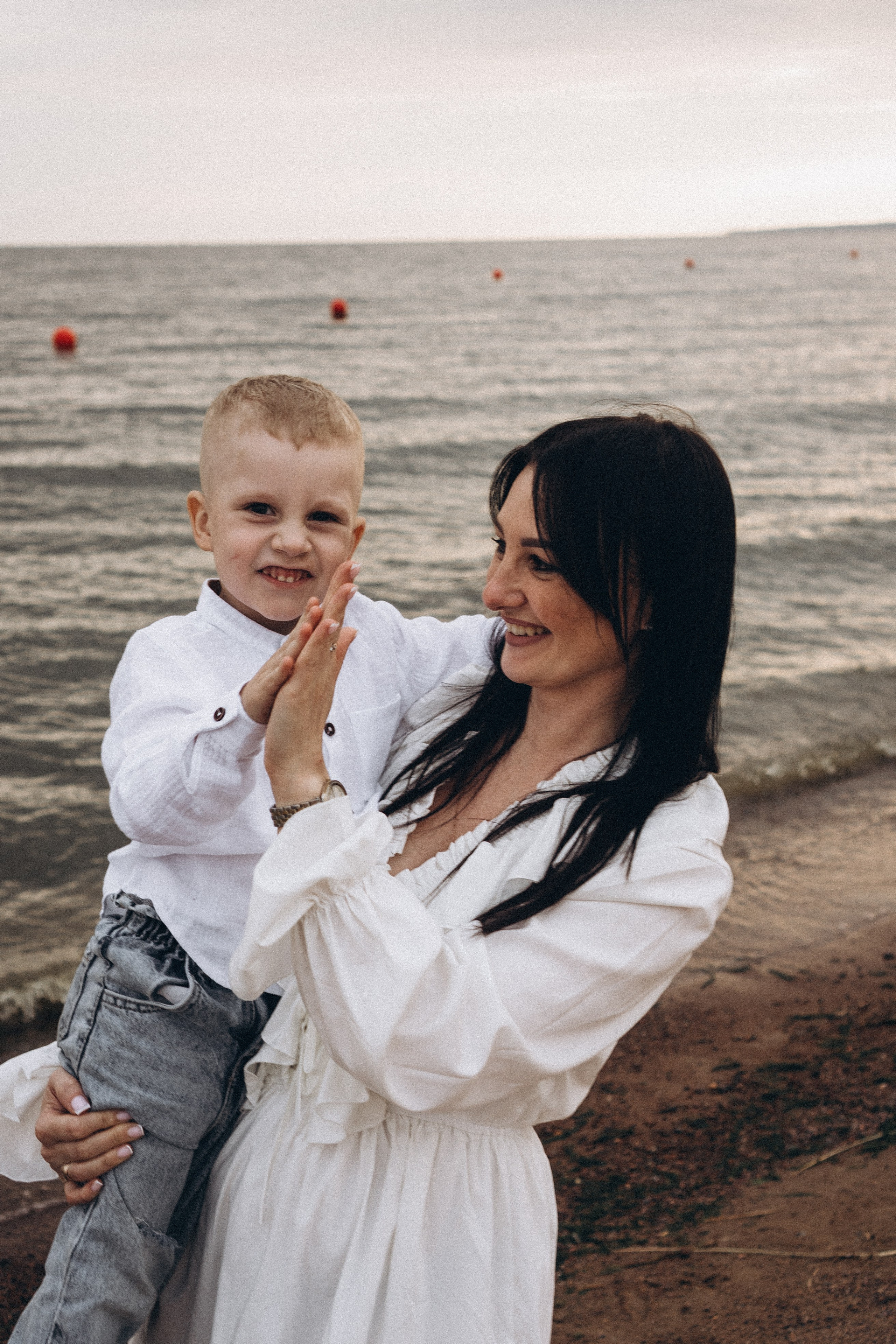 Семейная история на берегу залива. Профессиональный фотограф, Санкт-Петербург — Виктория Богомолова