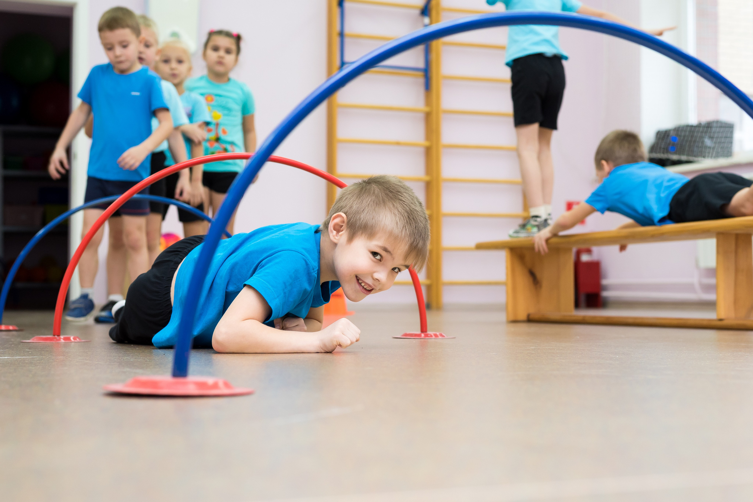Фотосъёмка занятий физкультурой. Детский фотограф в Екатеринбурге и Берёзовском Евгений Кондаков
