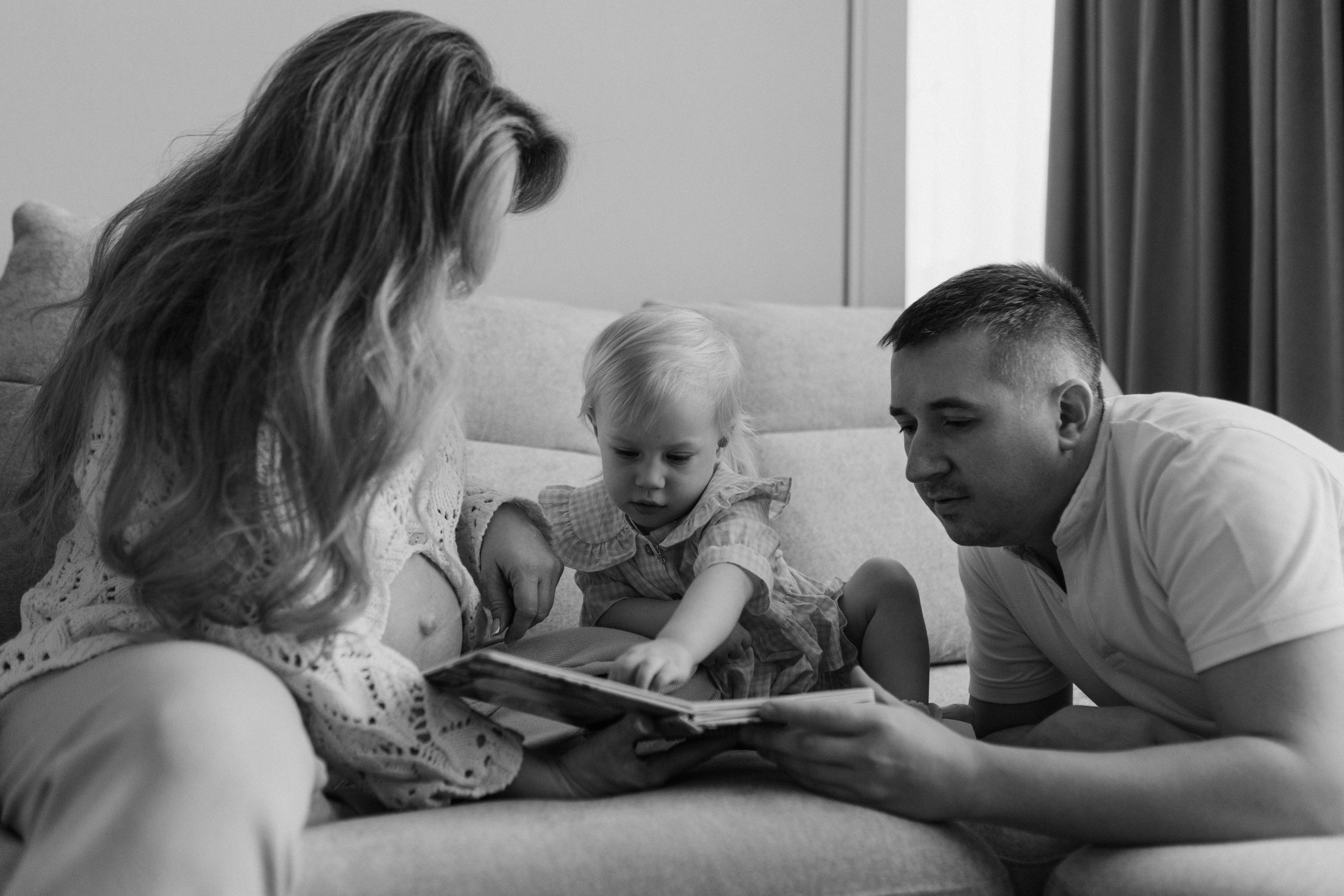 Домашняя Семейная фотосессия в Краснодаре. Семейный фотограф в Краснодаре Яна Морева