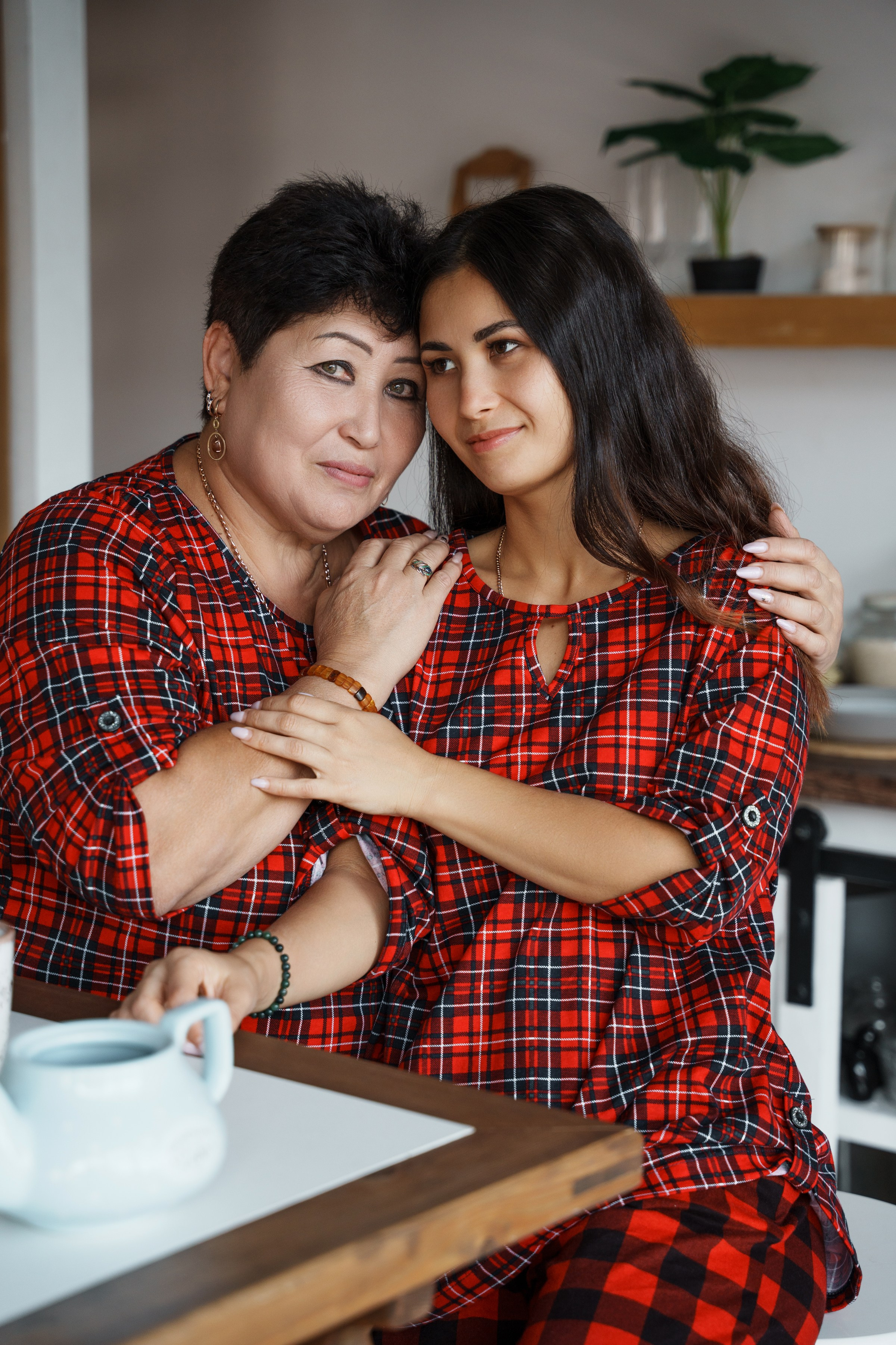 Семейная сьемка в студии с близкими. Ольга Плаксина фотограф в Саратове