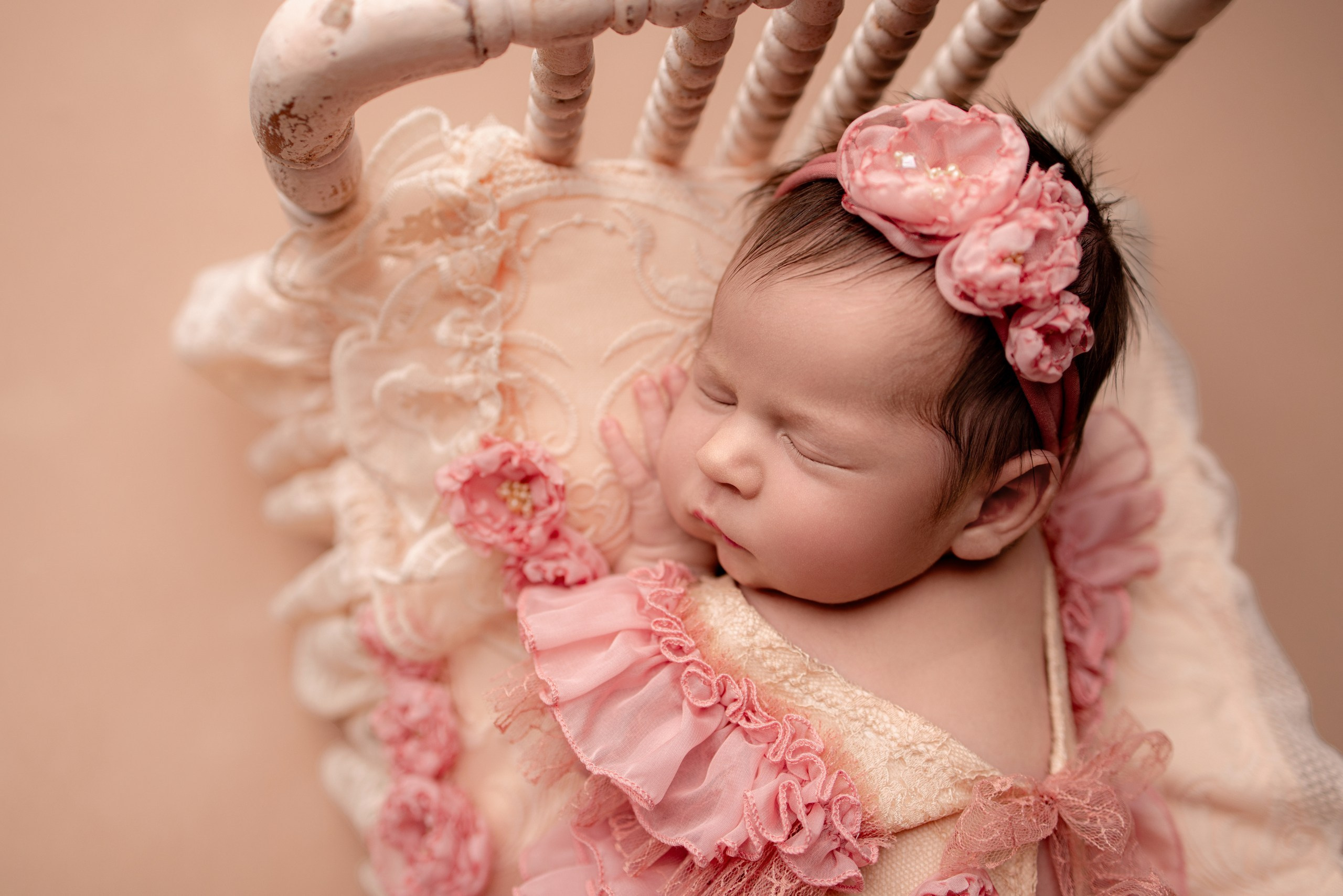 Алеся, 11 дней. Фотограф новорожденных newborn ньюборн в Москве